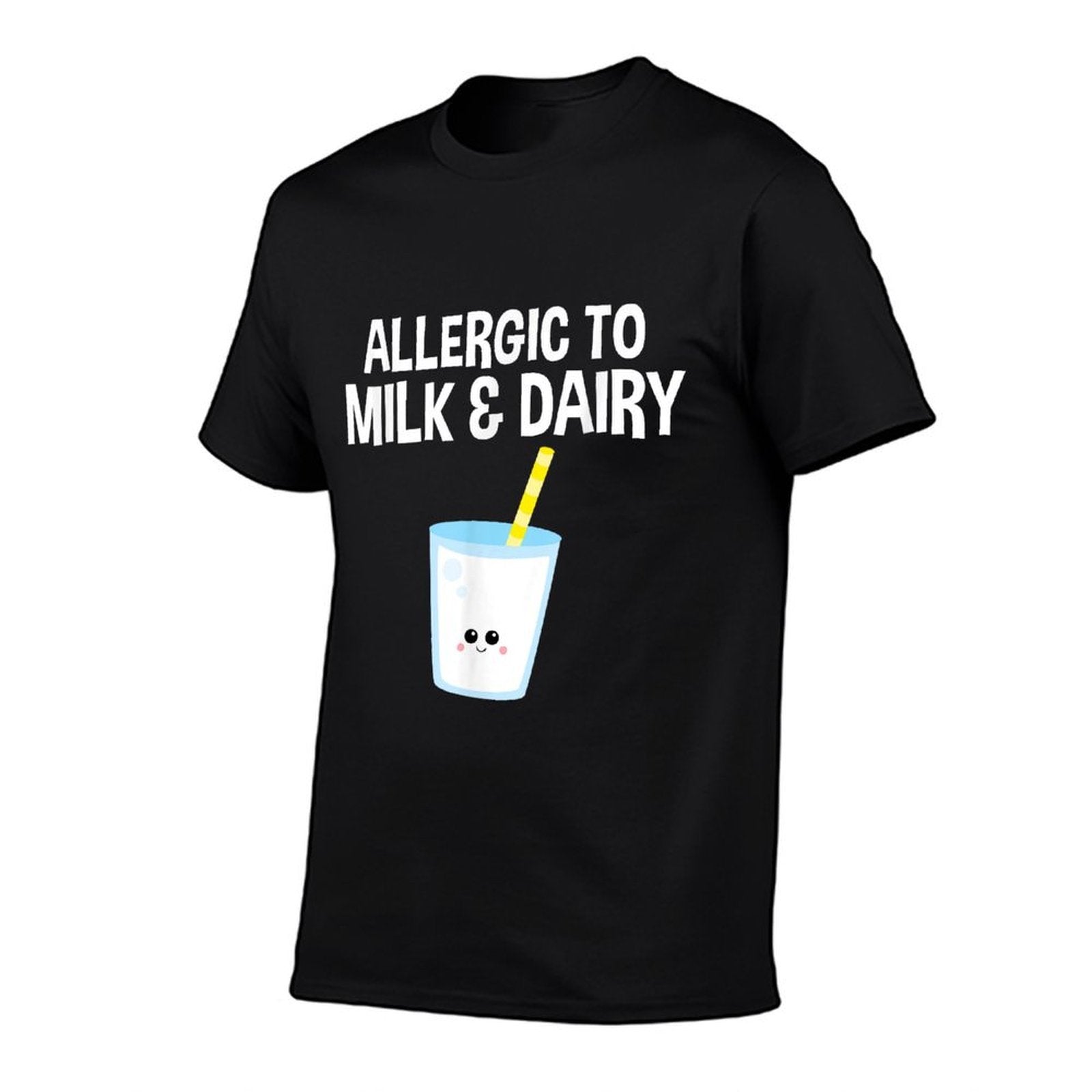 Allergic to Milk And Dairy Food Allergy Awareness  Quick-drying T-Shirt