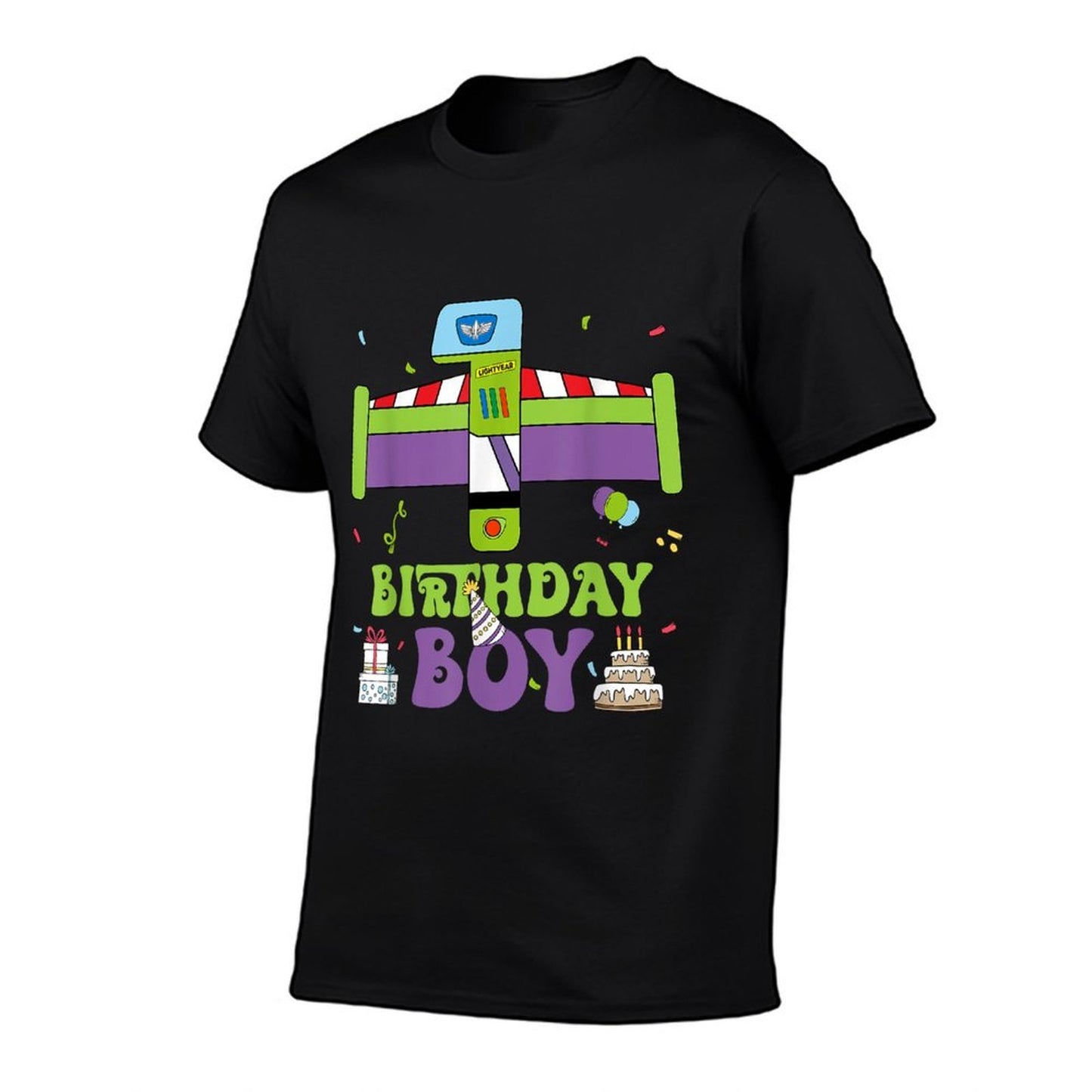 1st Birthday Boy Toy Lover Funny 1 Year Old Story Bday Party Tagless Design T-Shirt