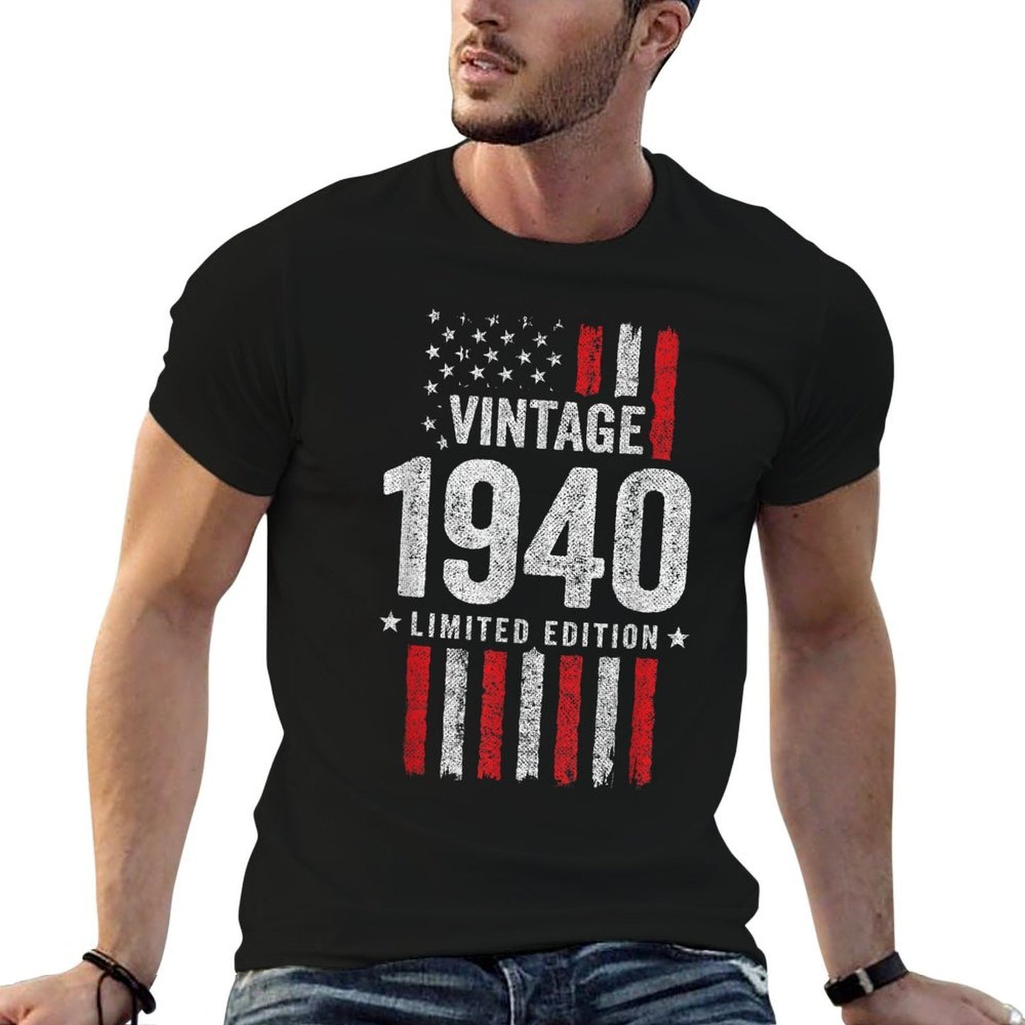1940 Birthday - Born in 1940 - Limited Edition Vintage 1940 Tagless Design T-Shirt