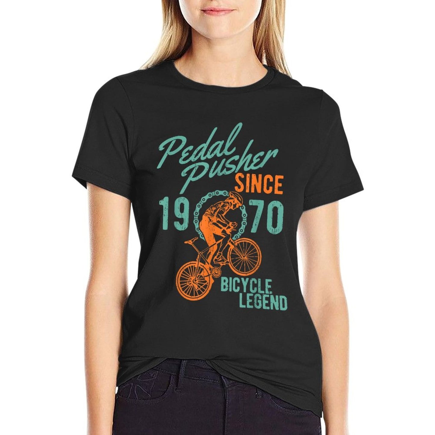 1970 50th Birthday Gift Mountain Bike Biking Bicycle Cyclist Classic T-Shirt