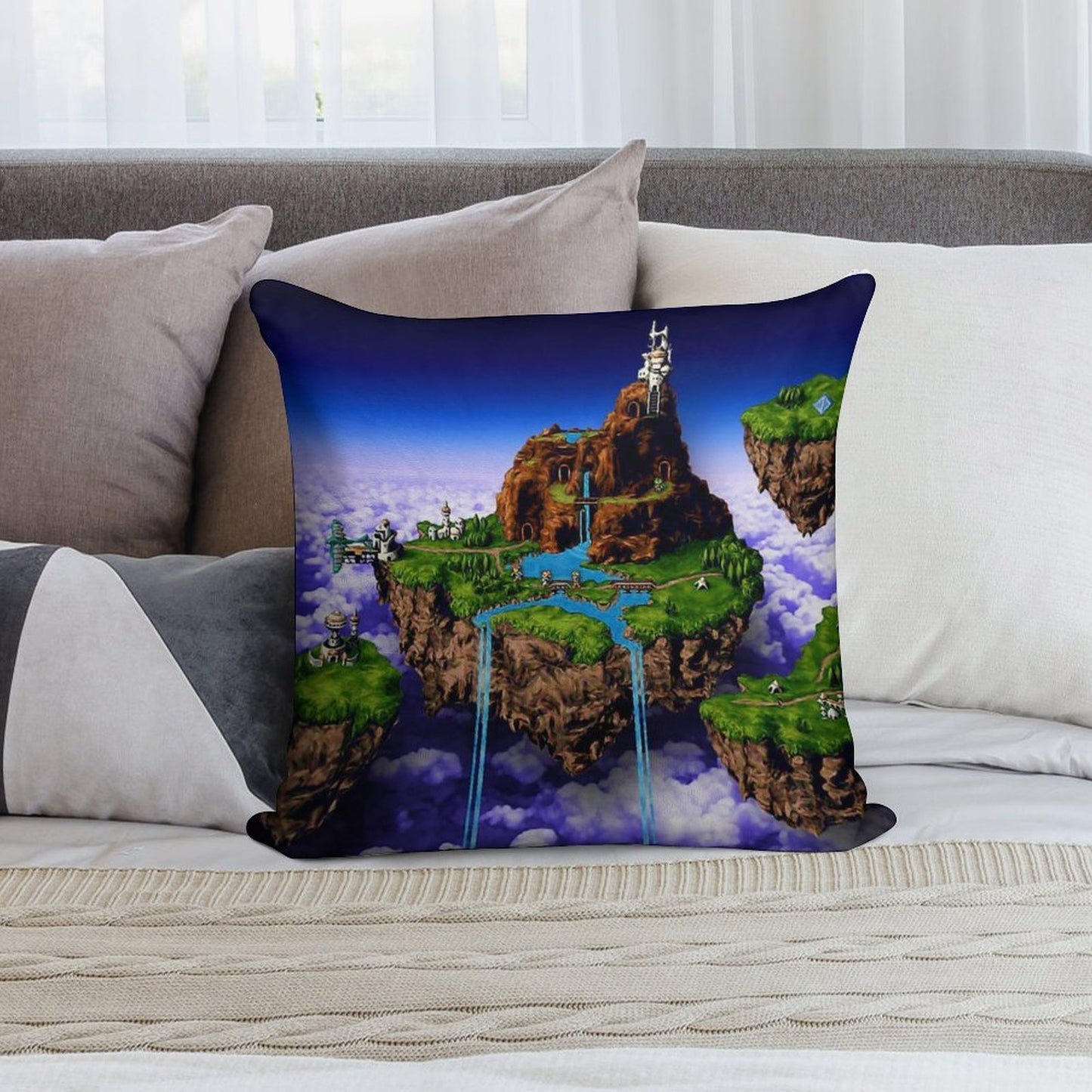 Zeal Custom Design Soft Decorative Cover Throw Pillow