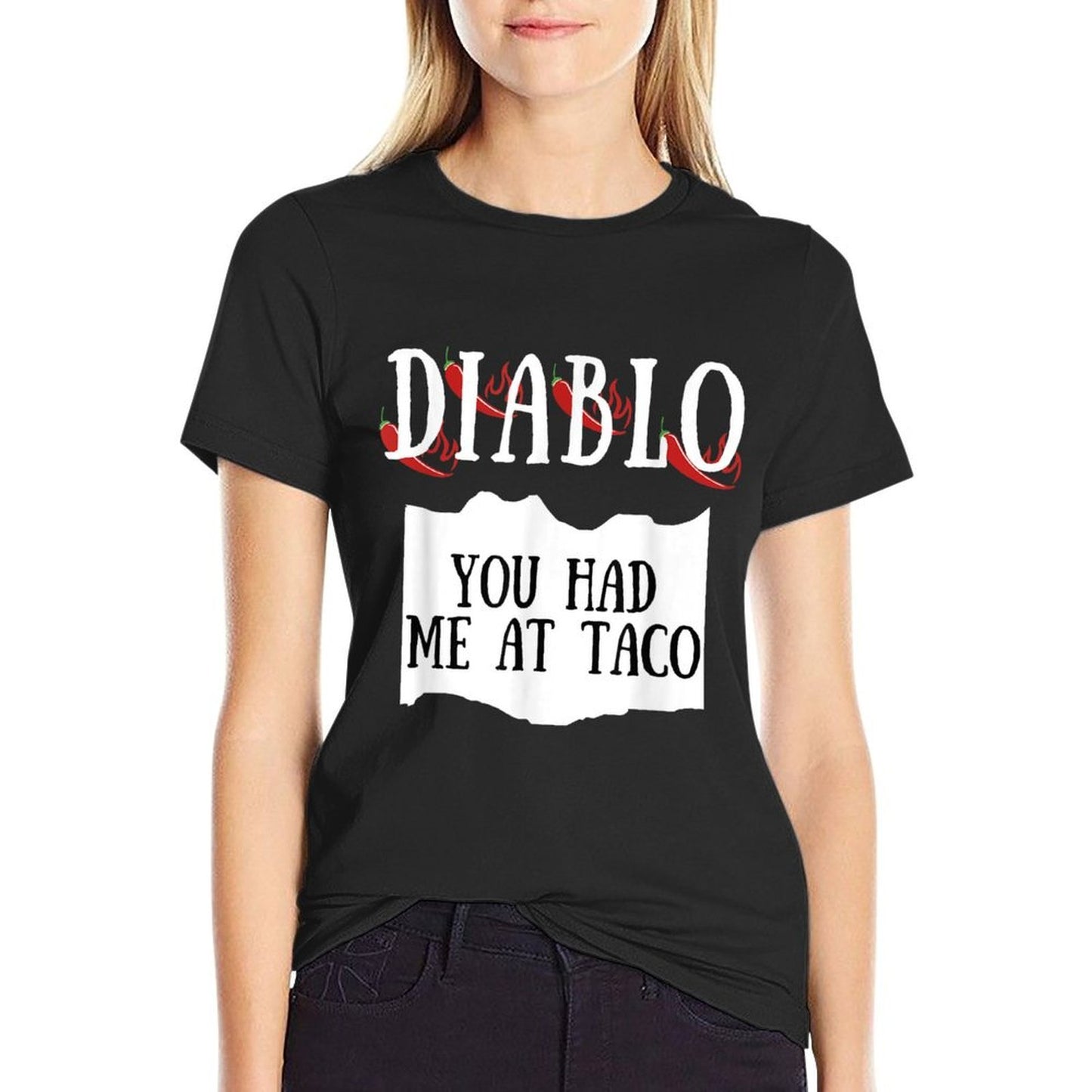 You Had Me At Taco Diablo Hot Sauce Group Costume Moisture-wicking T-Shirt