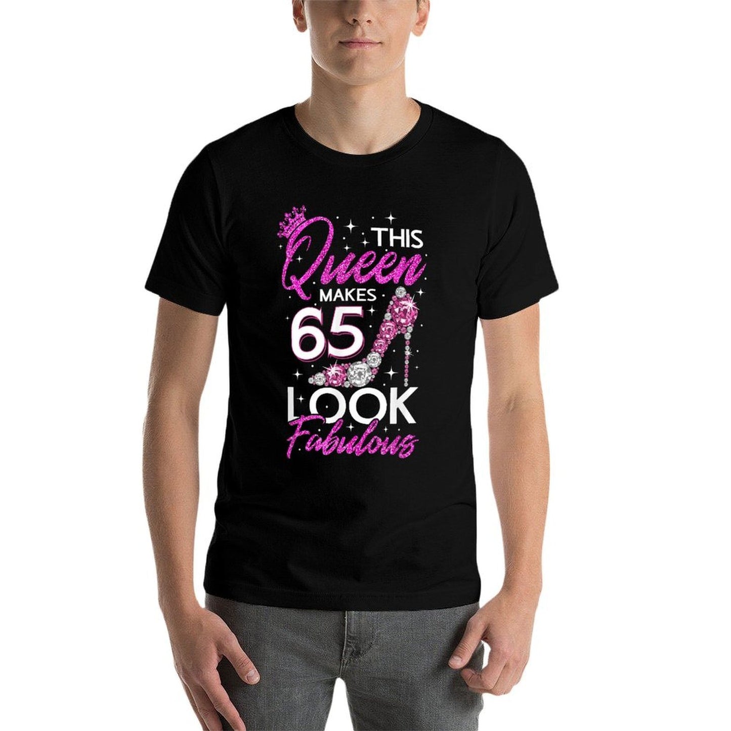 This Queen Makes 65 Look Fabulous 65th Birthday  Classic T-Shirt