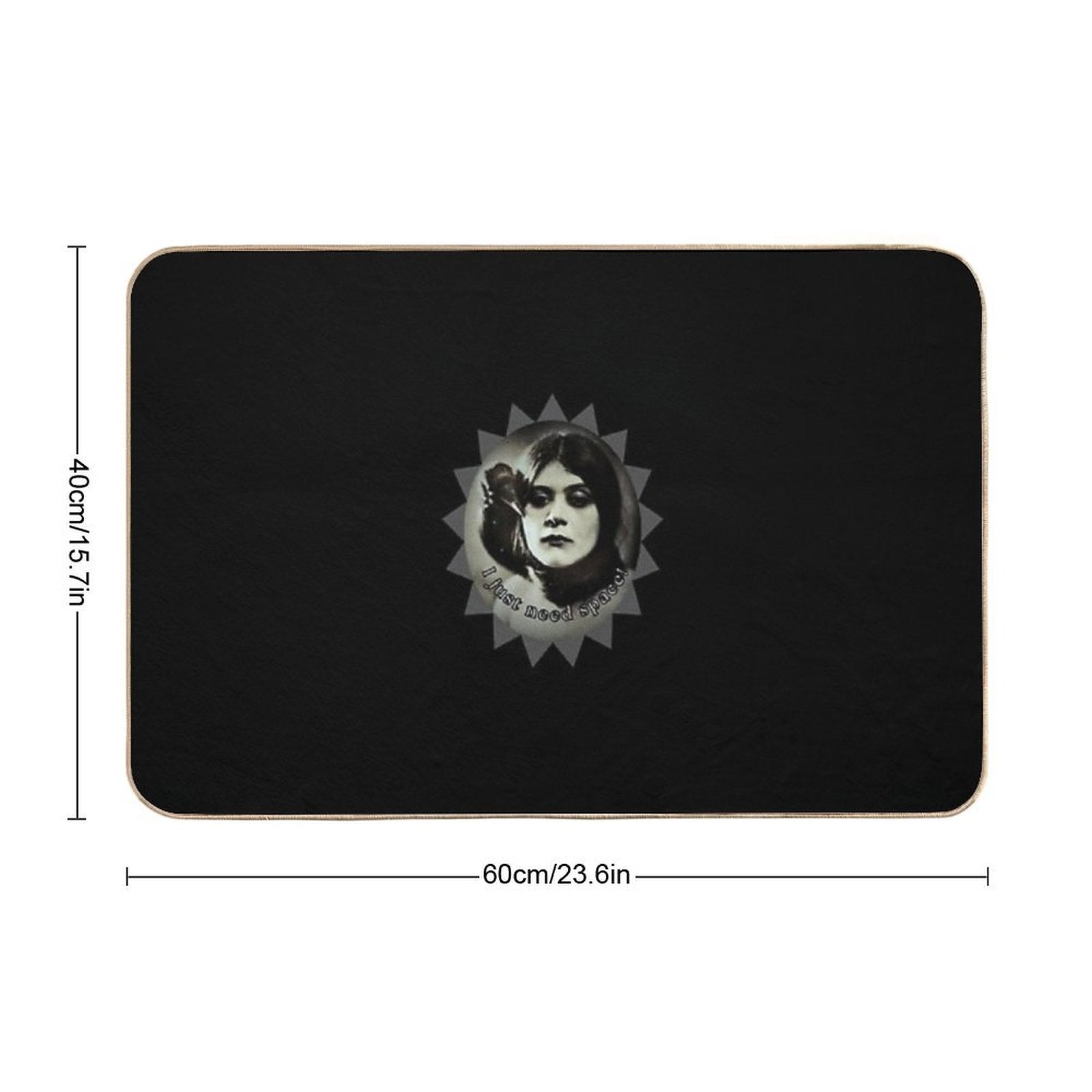 I Just Need Space!  Stain-Proof Bath Mat