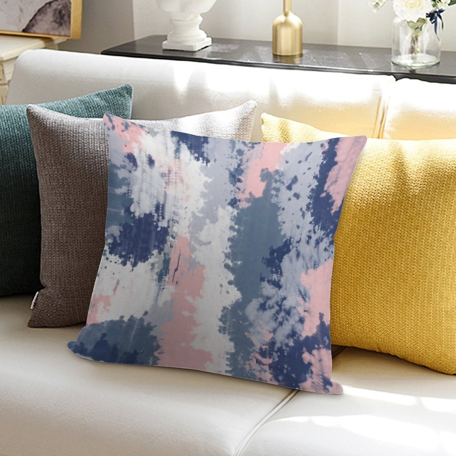 Abstract Art Print Soft Warmth Comfort Throw Pillow