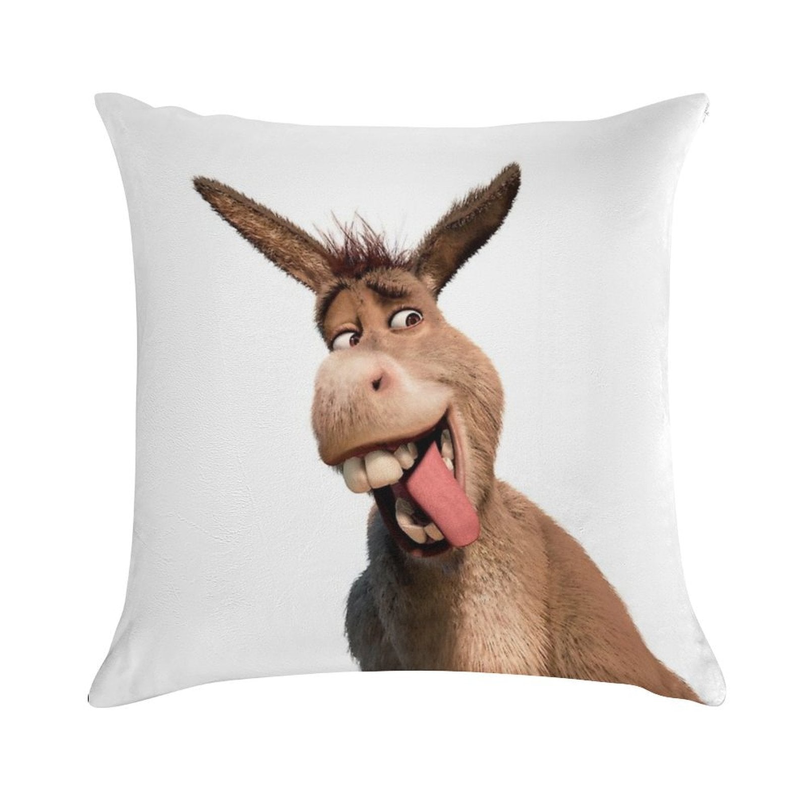 Donkey Shrek Soft Ultra-Soft Texture Throw Pillow