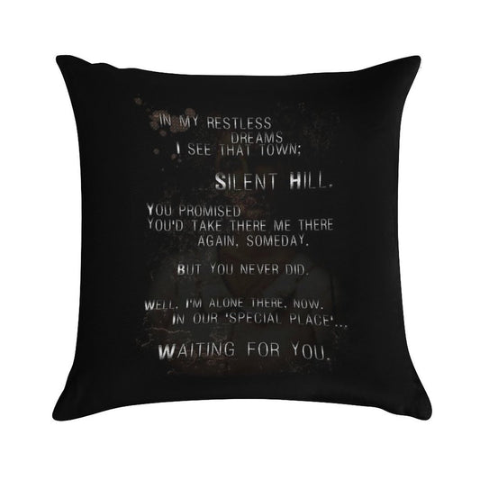 Silent Hill - Mary's Letter Soft Anti-Pilling Throw Pillow