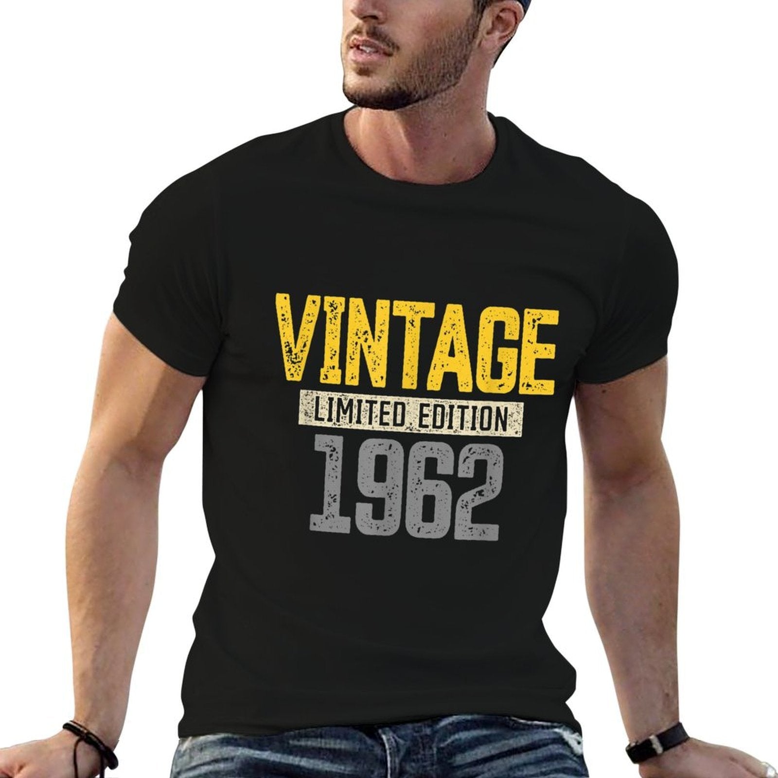 60th Birthdays Men Women Vintage 1962 60th Birthday  Versatile T-Shirt