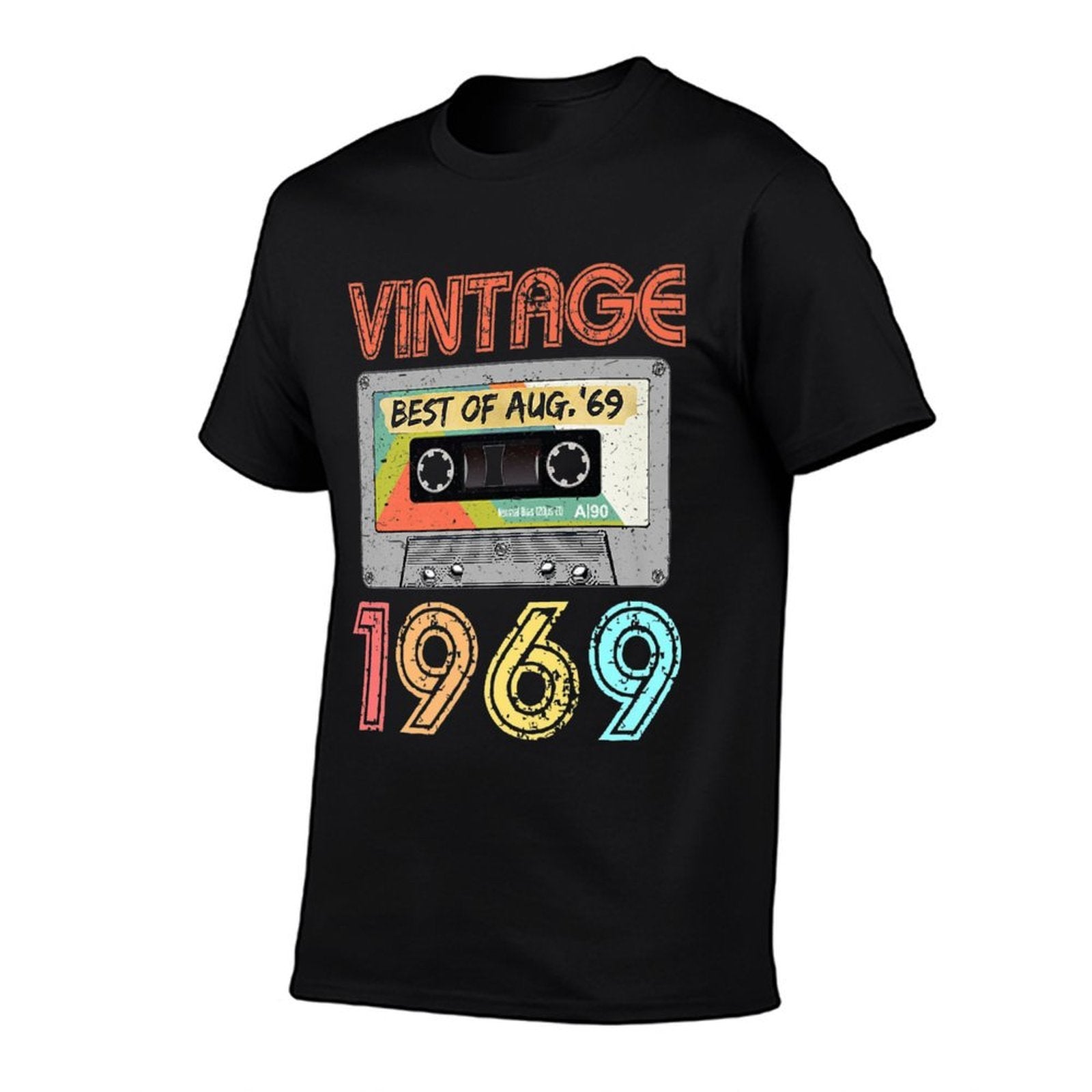 August 1969 50th Birthday Retro Vintage 1969 Birthday Premium  Versatile T-Shirt