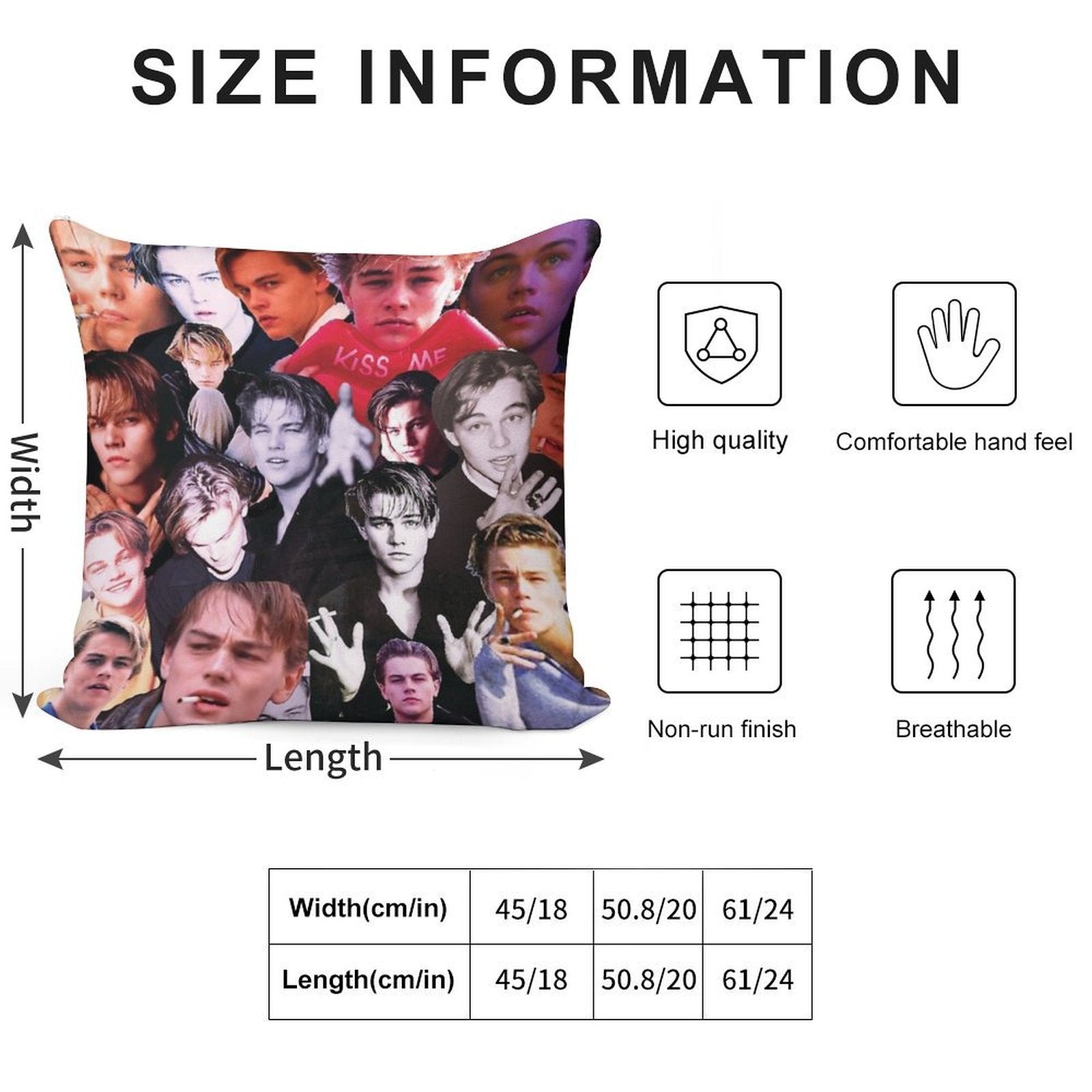 90s Dreamboat Soft Hidden Zipper Throw Pillow