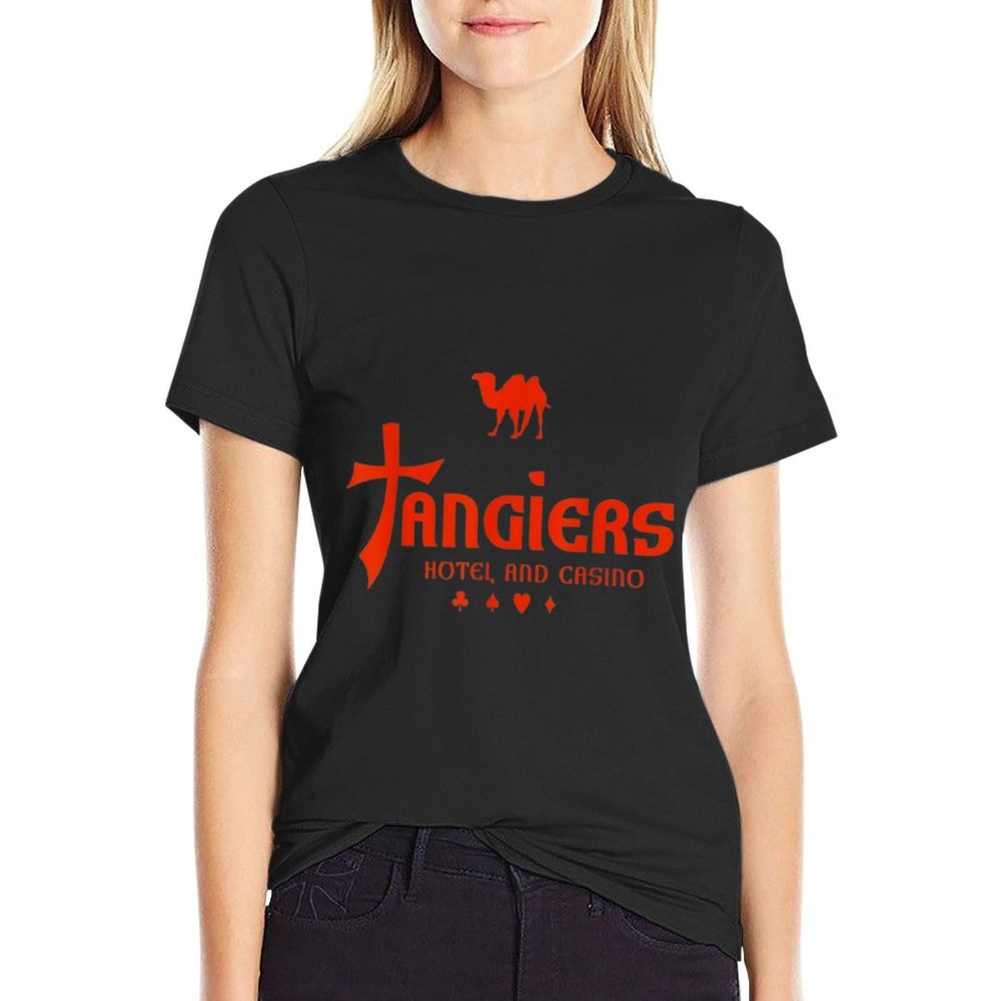 Tangiers Casino Hotel Las Vegas Vintage Trendy Pattern T-Shirt