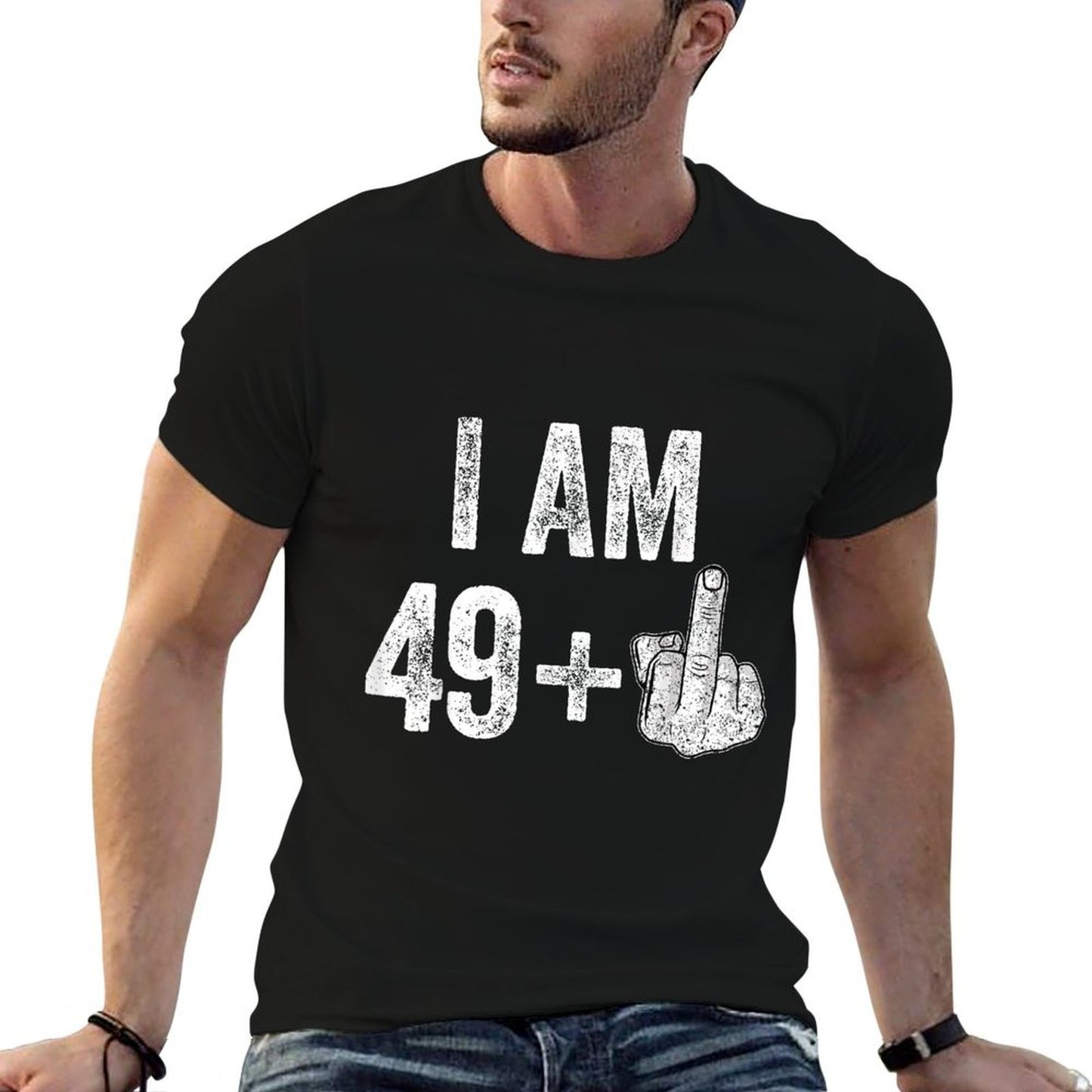 1971 1972 Birthday Men Male Him Fun 50 Funny 50th Birthday Odor-resistant T-Shirt