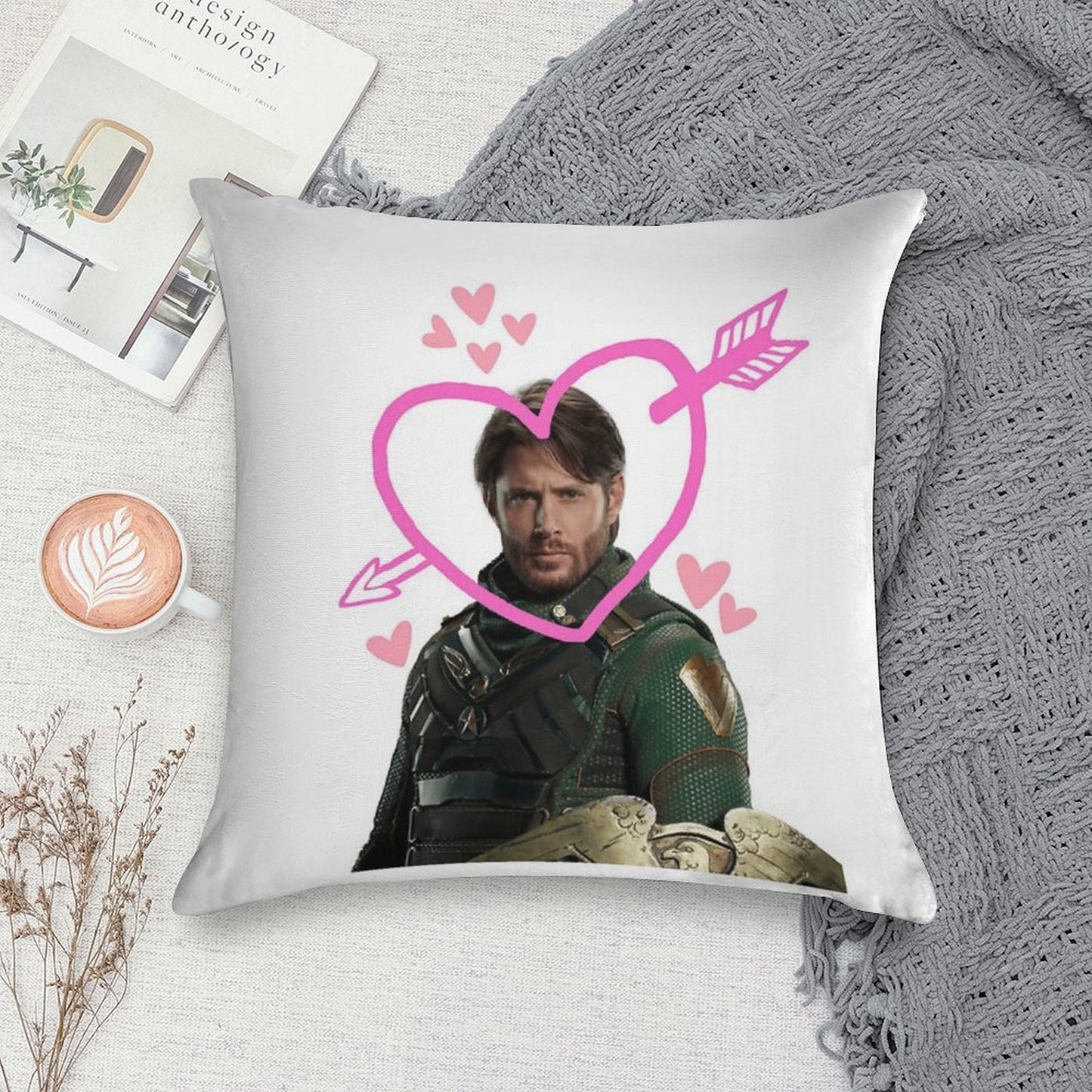 Solider Boy 3 Soft Warmth Comfort Throw Pillow
