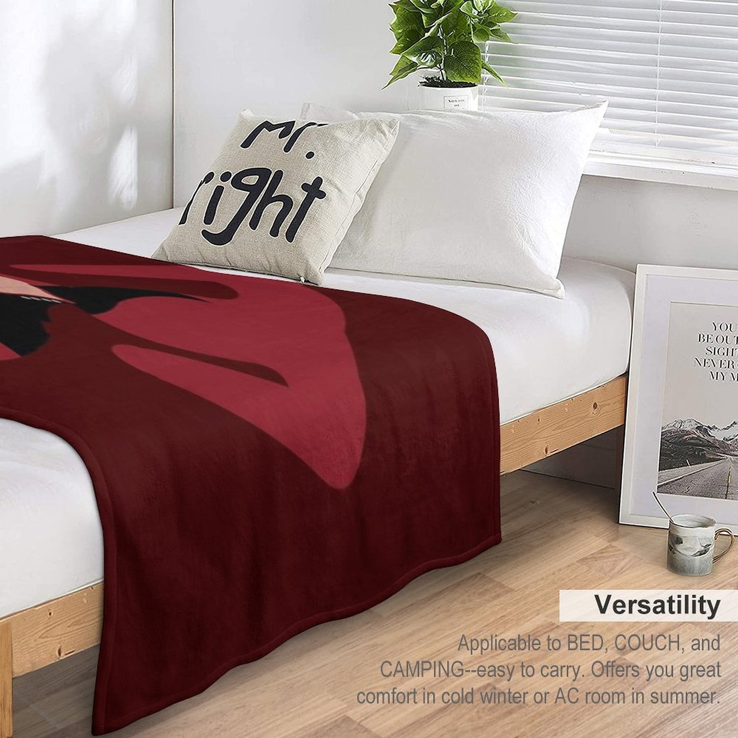 The Captain Sustainable Throw Blanket