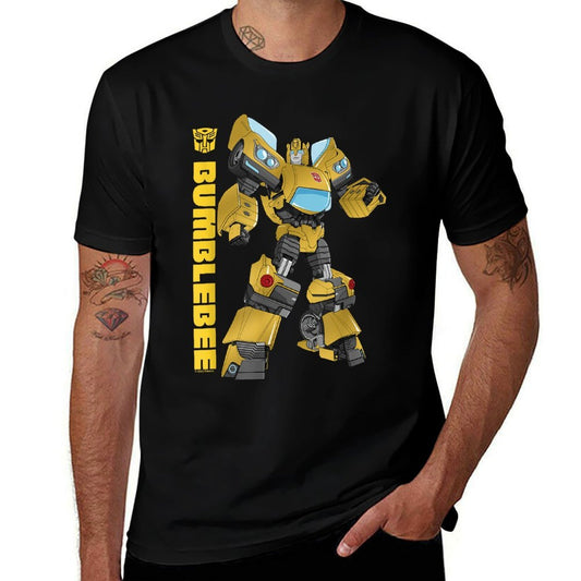Transformers Bumblebee Autobots Epic Pose Portrait  Quick-drying T-Shirt