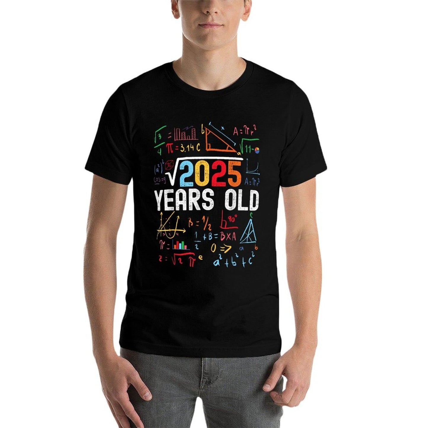 Square Root Of 2025 45th Birthday 45 Years Old Birthday Breathable T-Shirt