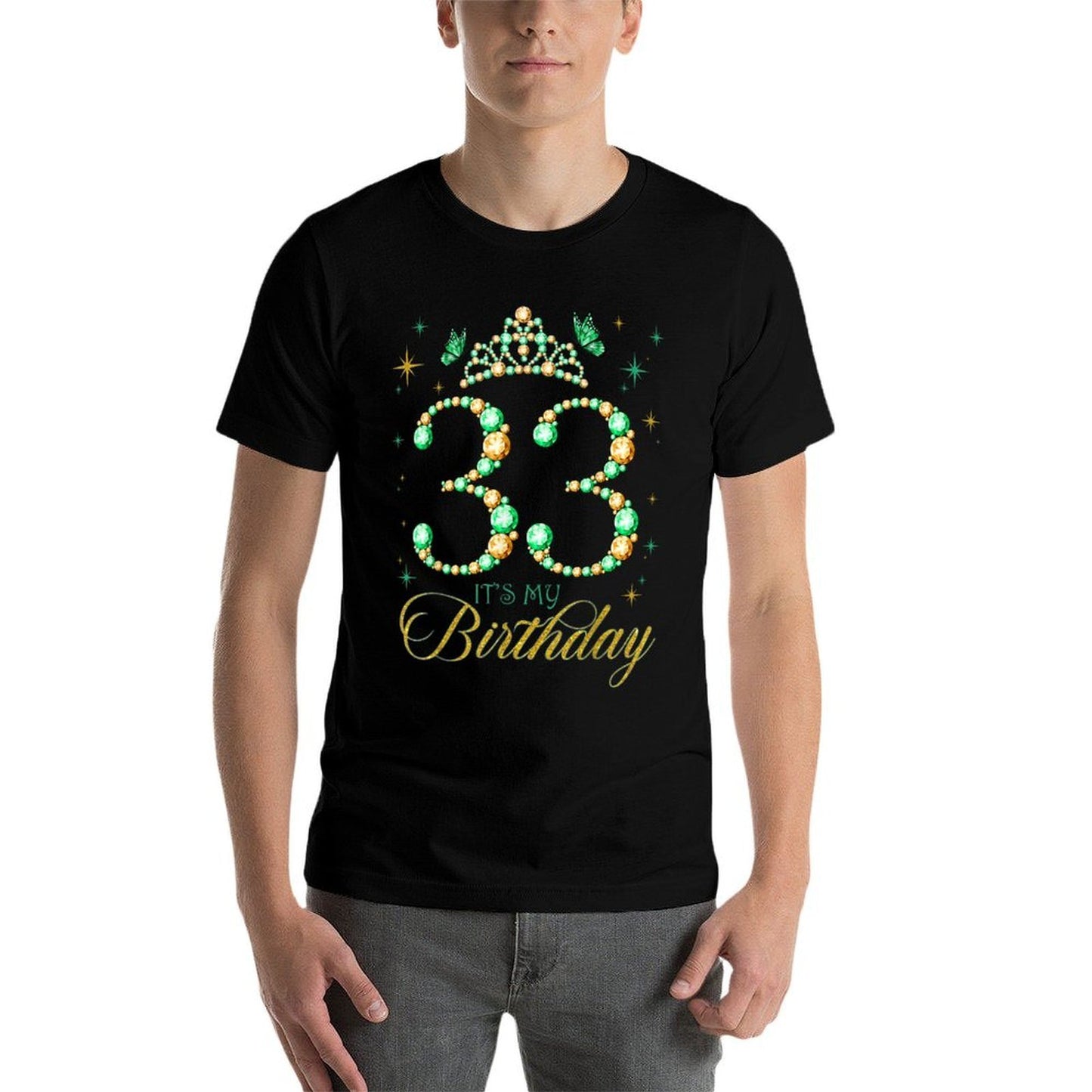 33 It's My Birthday 33rd Birthday 33 Years Old Princess  Quick-drying T-Shirt