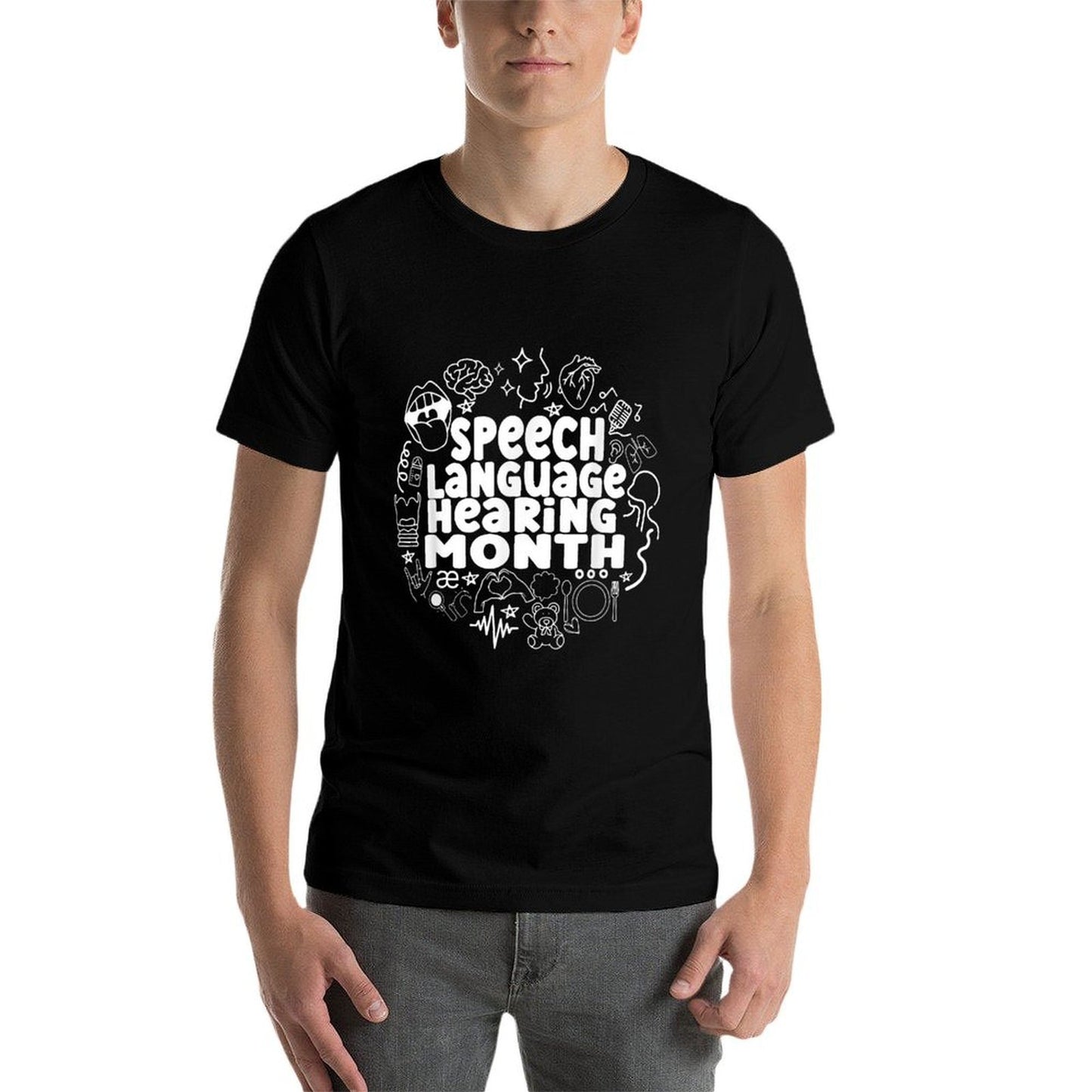 Speech Language Hearing Month SLP Speech Language Therapist Vintage-inspired T-Shirt