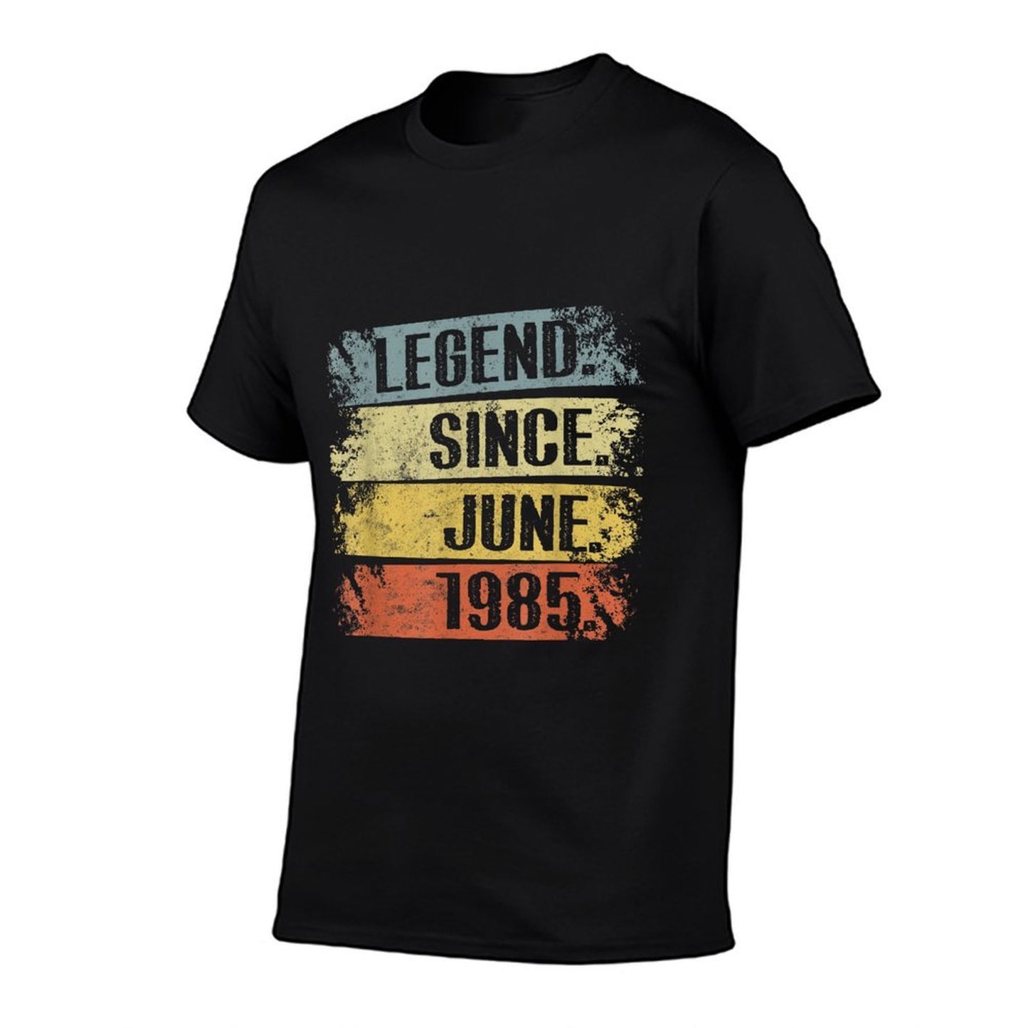 Vintage Birthday Party Retro Legend Since June 1985 Bday  Trendy Pattern T-Shirt