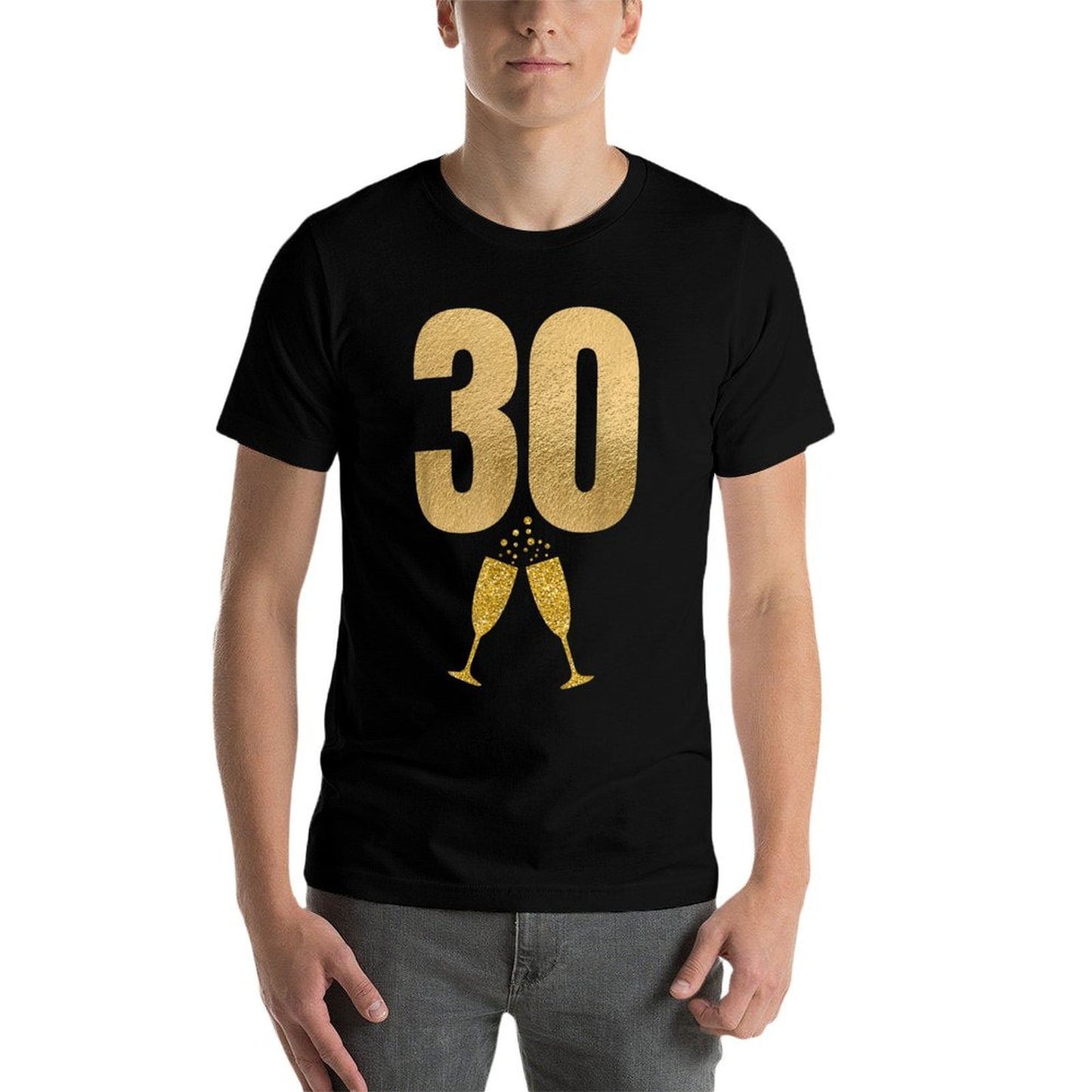 30th Birthday Girly Dirty Thirty 30 T  Wrinkle-resistant T-Shirt
