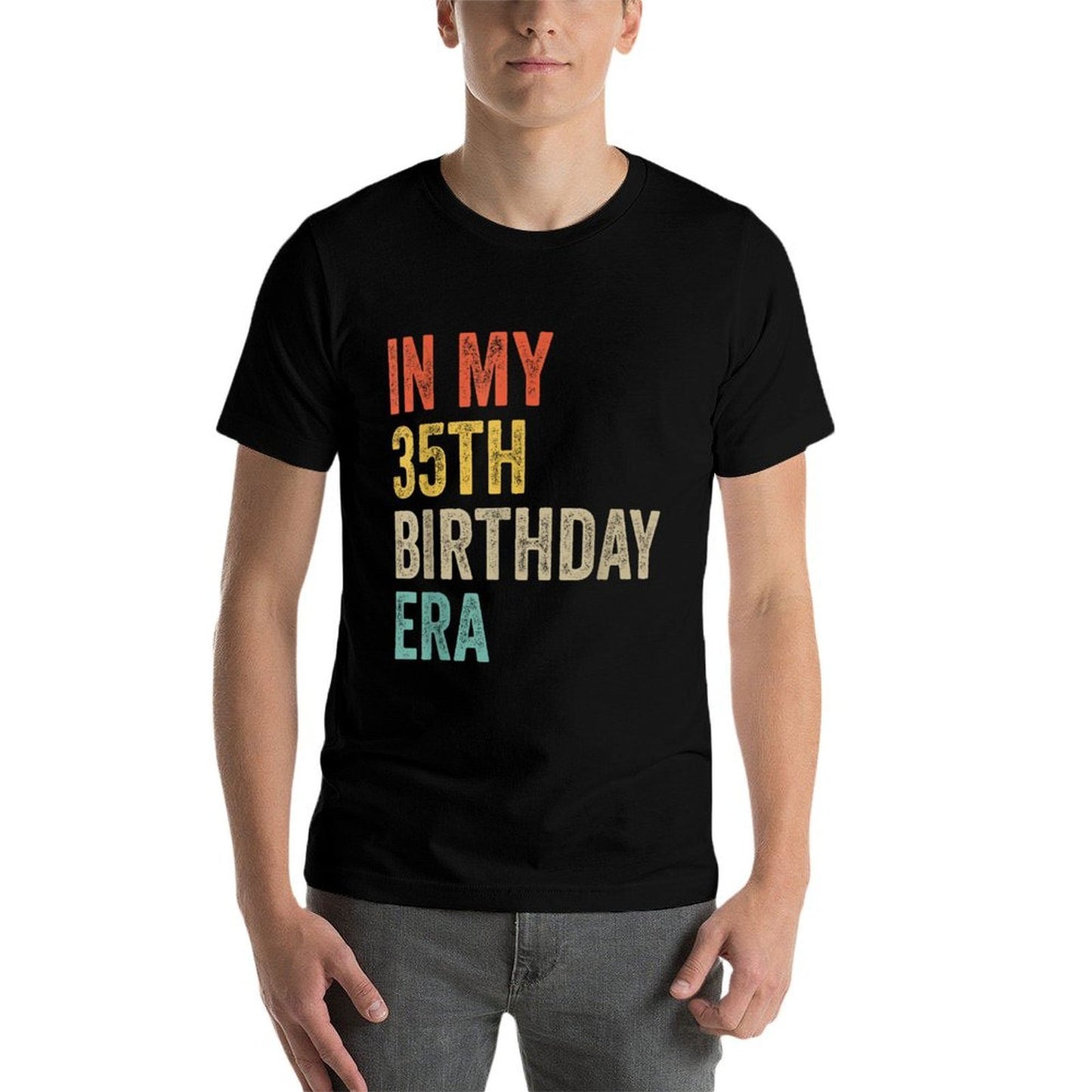 35 Years Old Men Women 1990 In My 35th Birthday Era  Moisture-wicking T-Shirt