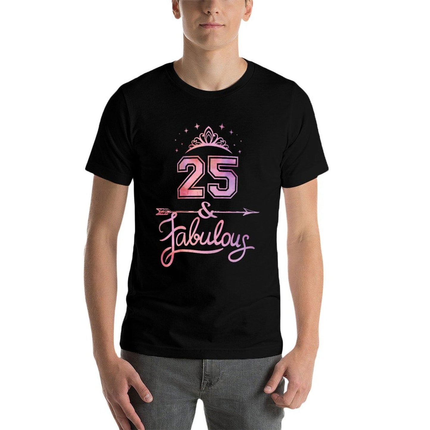 Women 25 Years Old And Fabulous Happy 25th Birthday Relaxed-fit T-Shirt