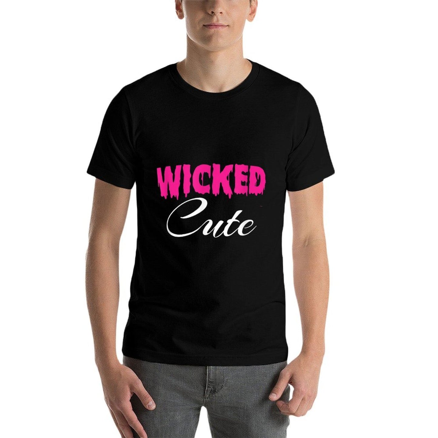 Wicked Cute Fun Summer-ready Fabric T-Shirt