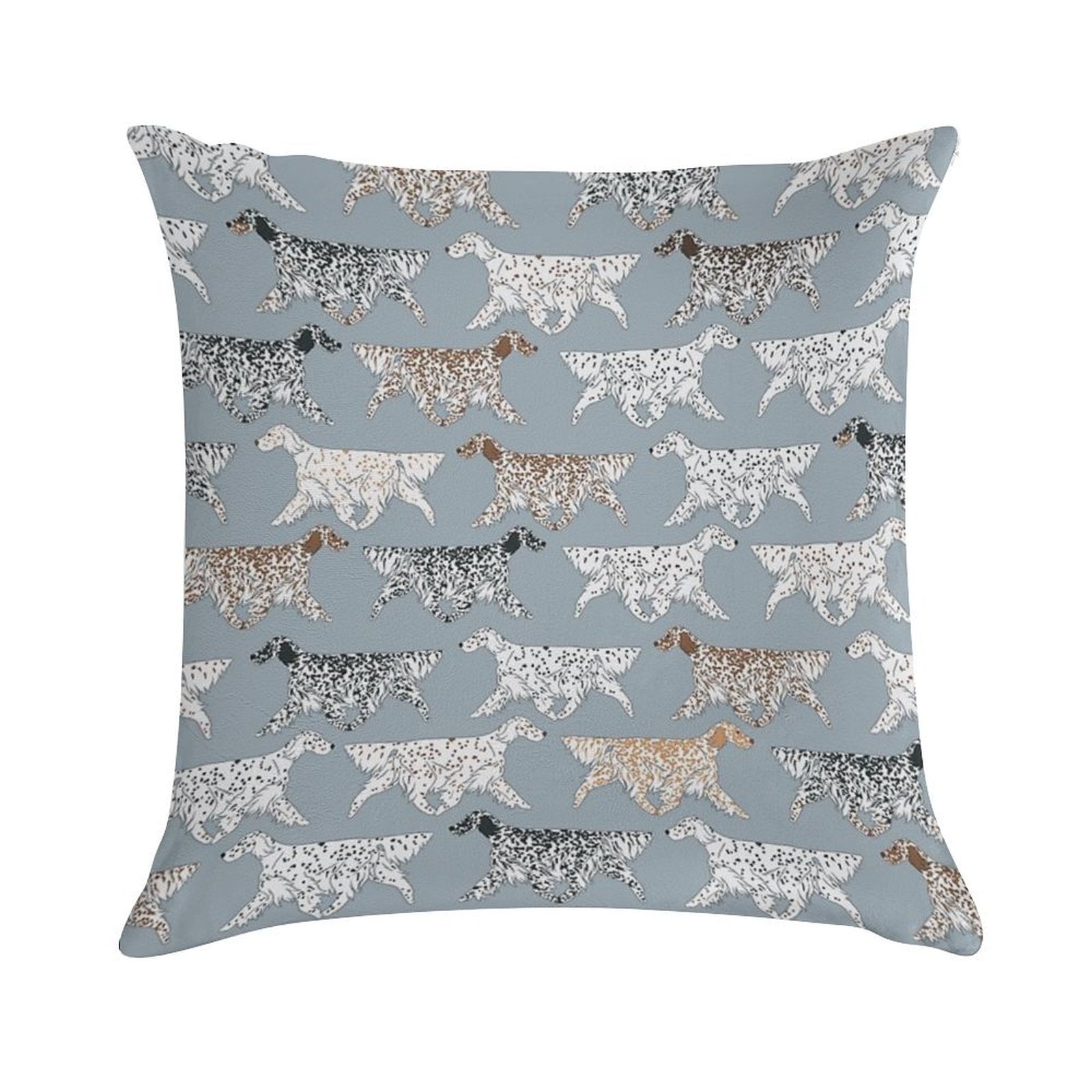 All The English Setters! Soft Luxury Feel Throw Pillow