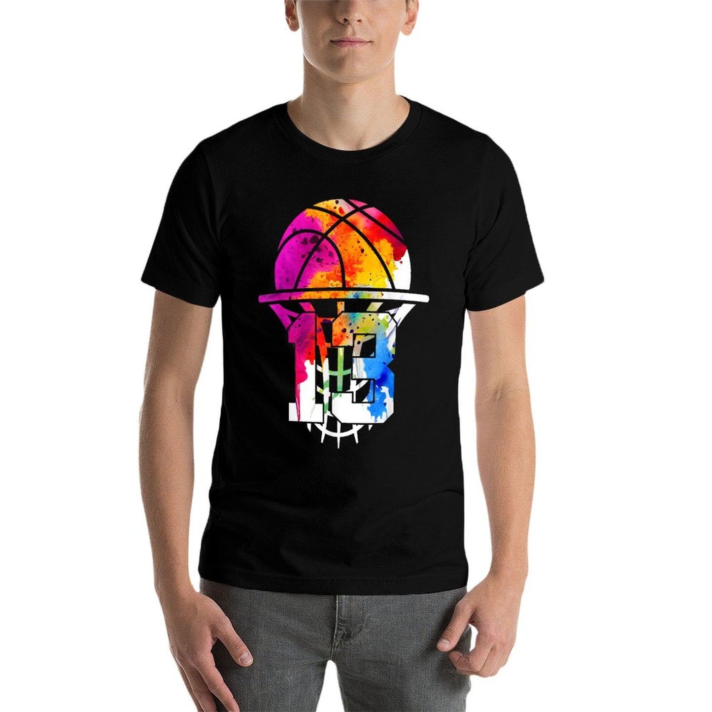 13 YEARS BASKETBALL 13TH BIRTHDAY Vintage-inspired T-Shirt