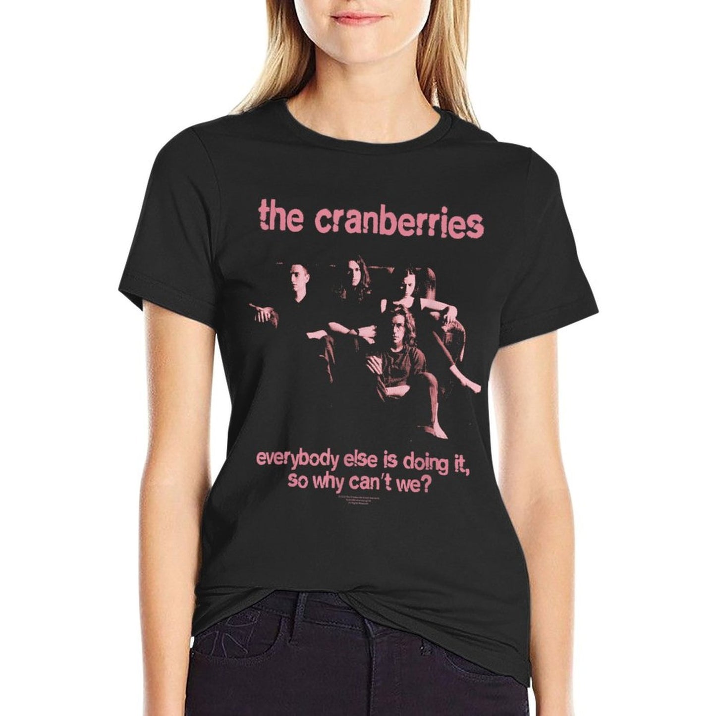 The Cranberries Everybody Else Is Doing It Pink Vintage Band Soft T-Shirt