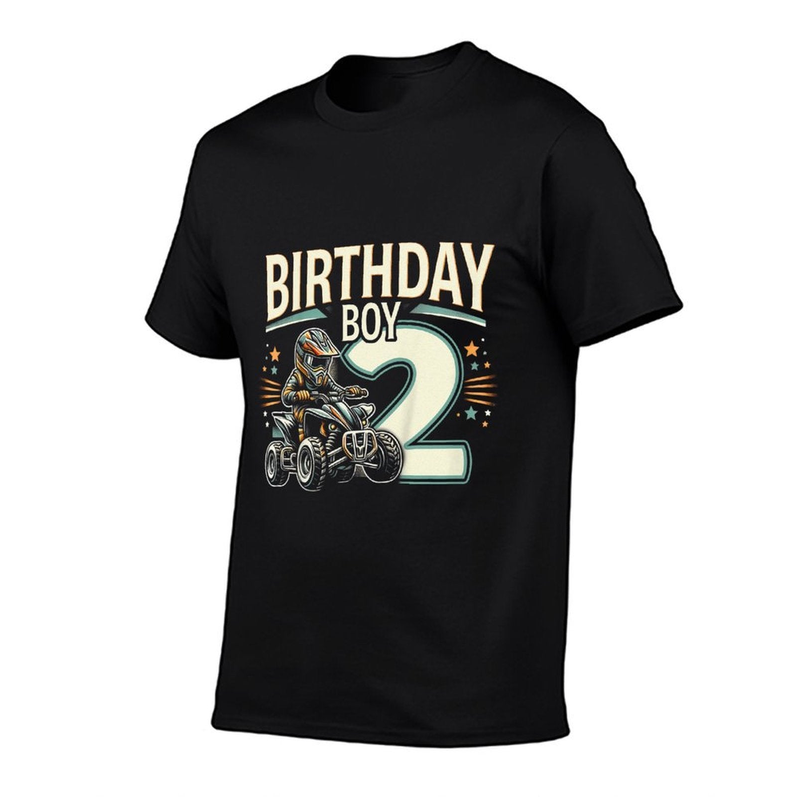 Kids 2 Year Old Quad ATV Four Wheeler 2nd Birthday Boy  Classic T-Shirt