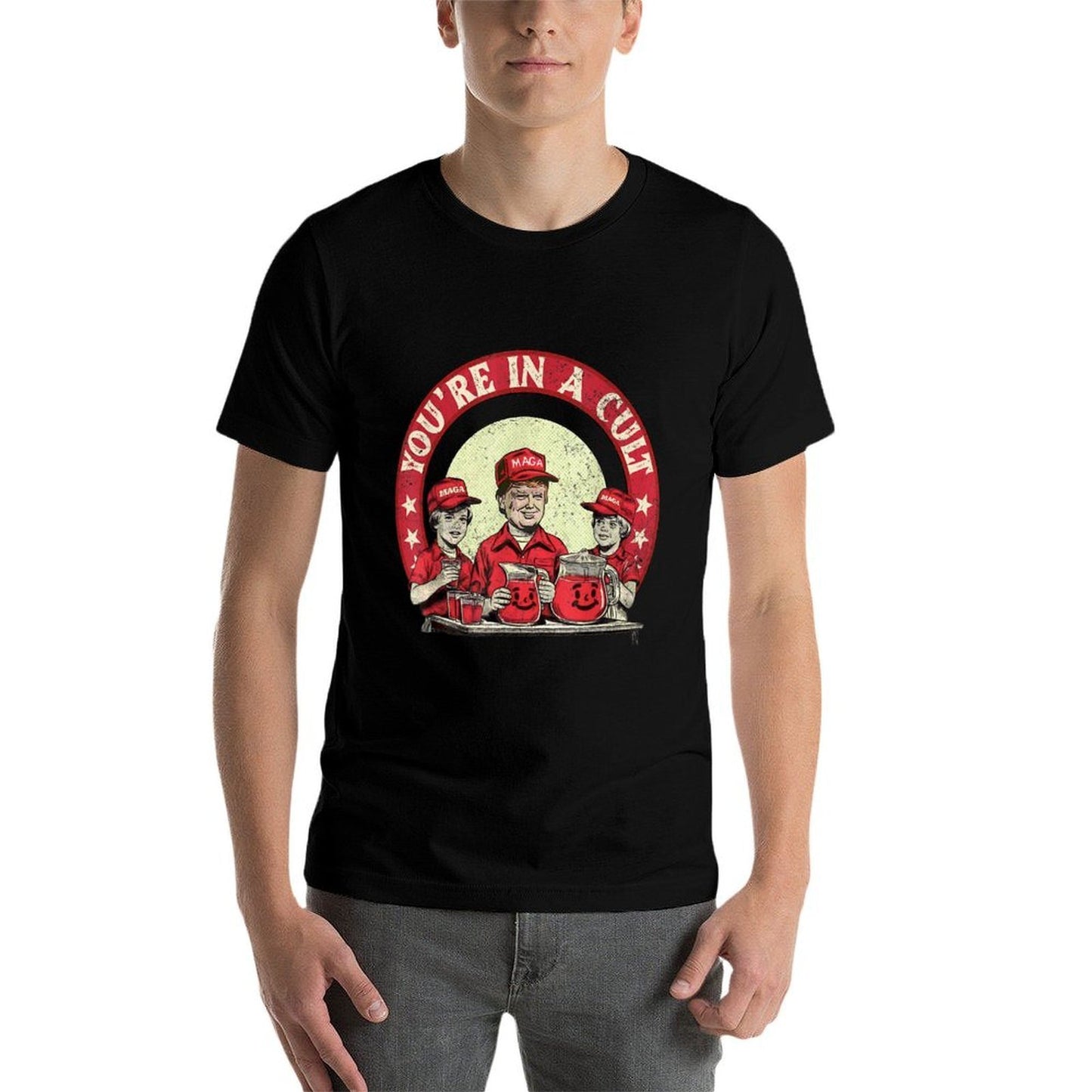 You're In A Cult Funny Men Women Trendy Pattern T-Shirt