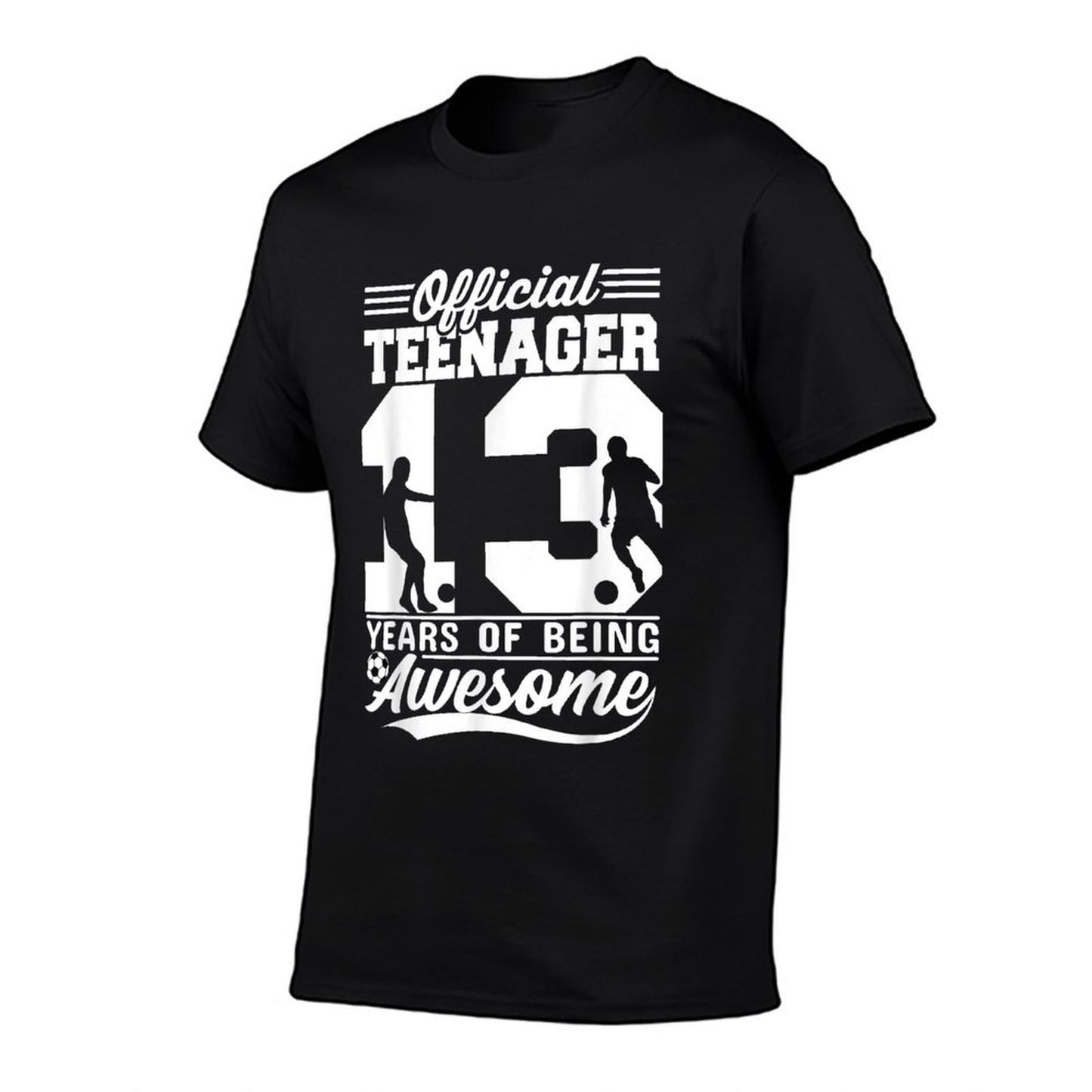 13 Years Officialnager Soccer 13th Birthday Boy Girl Eco-friendly Material T-Shirt