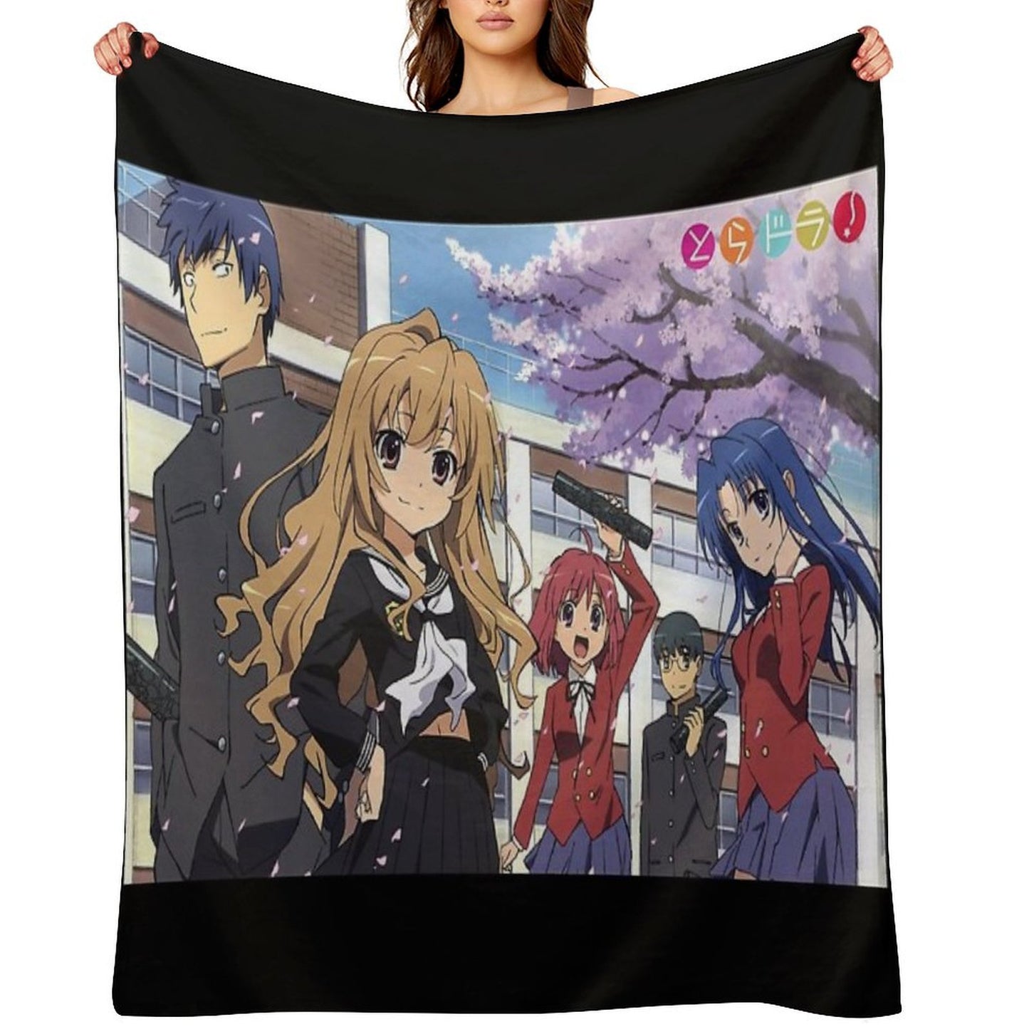 Toradora Eco-conscious Throw Blanket