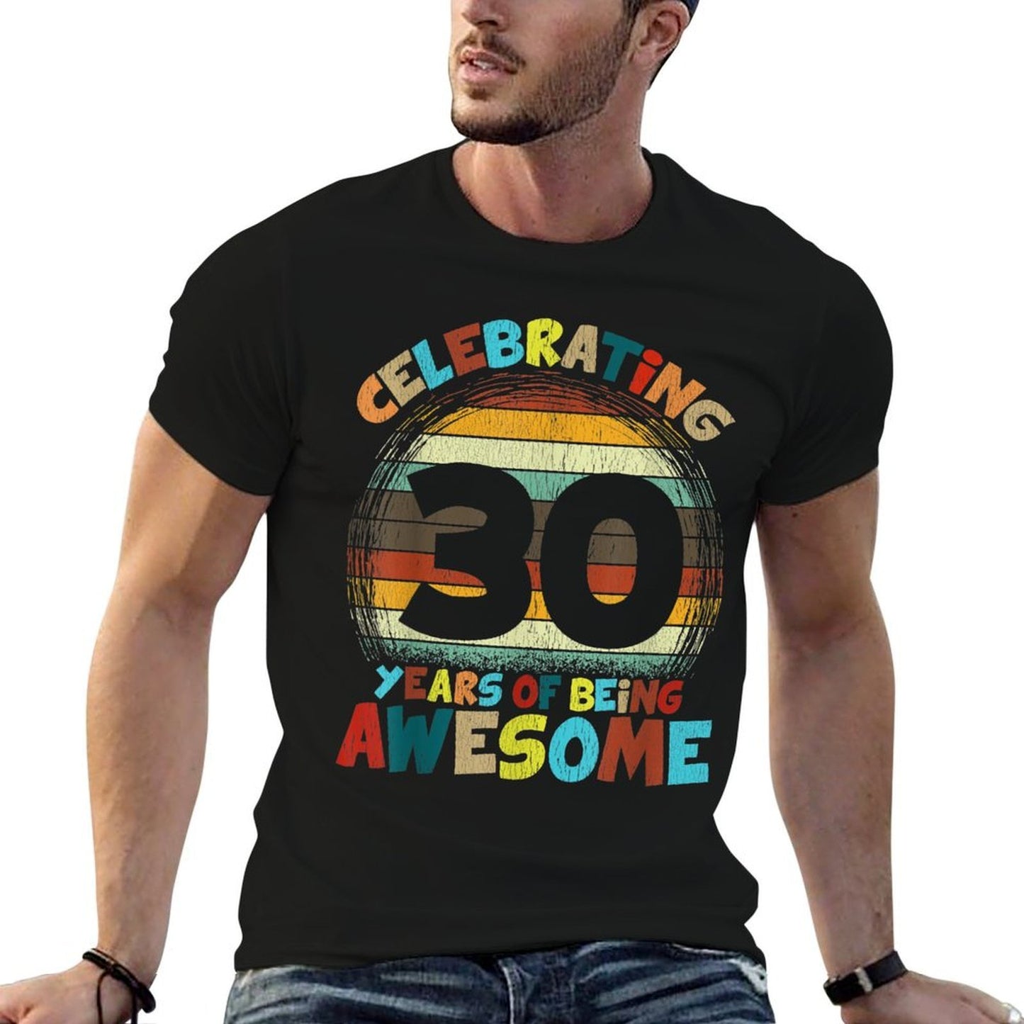 30th Birthday Gifts Retro Vintage Womens Mens 30th Birthday  Affordable Price T-Shirt
