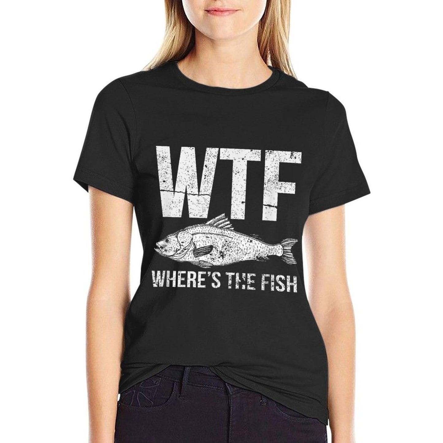 WTF Wheres The Fish Eco-friendly Material T-Shirt