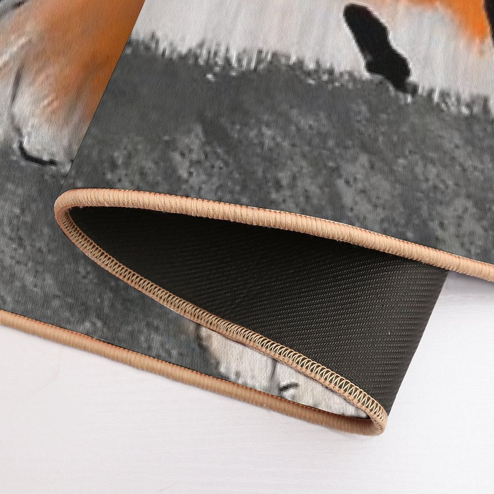 Resting Tiger  Rapid-Drying Bath Mat