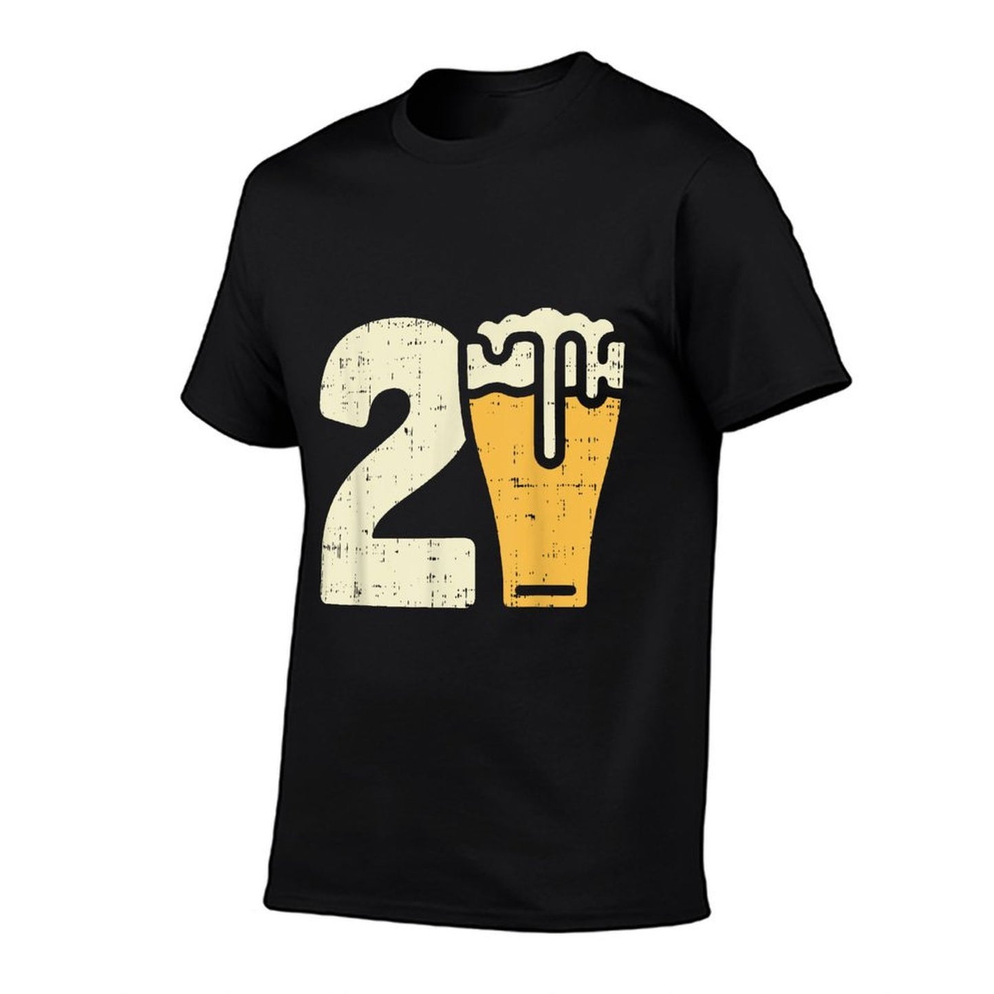 21 Beer 21st Birthday Bday Party Year Old Men Him Gift Moisture-wicking T-Shirt