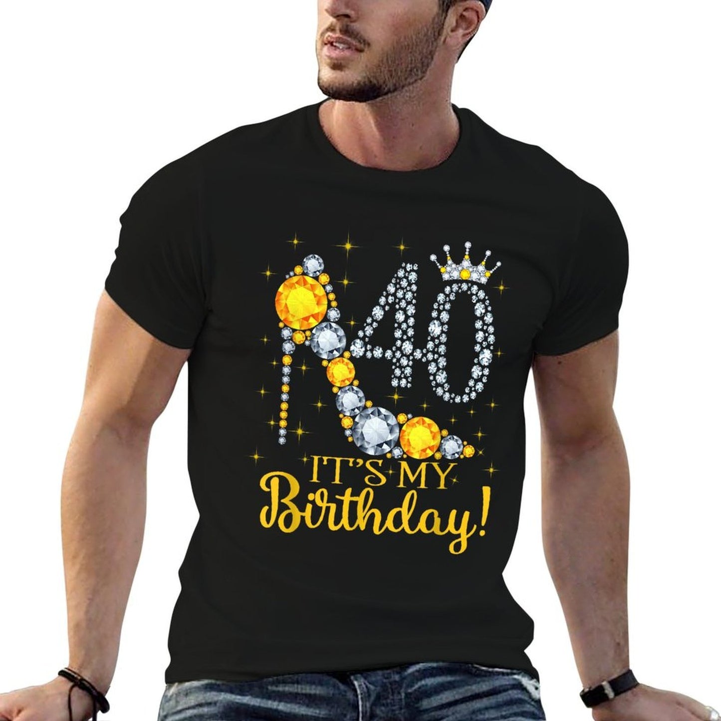 40 It's My Birthday 1982 40Th Birthday Gifts For Ladies  Graphic-printed T-Shirt