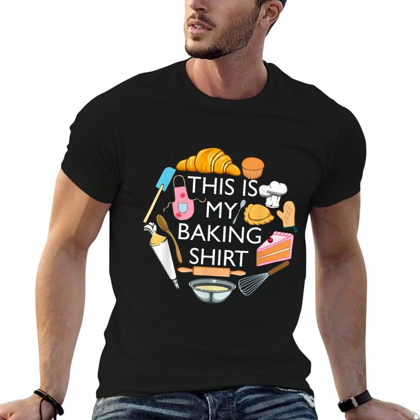 This Is My Baking Funny Pastry Hobby Chef  Classic T-Shirt