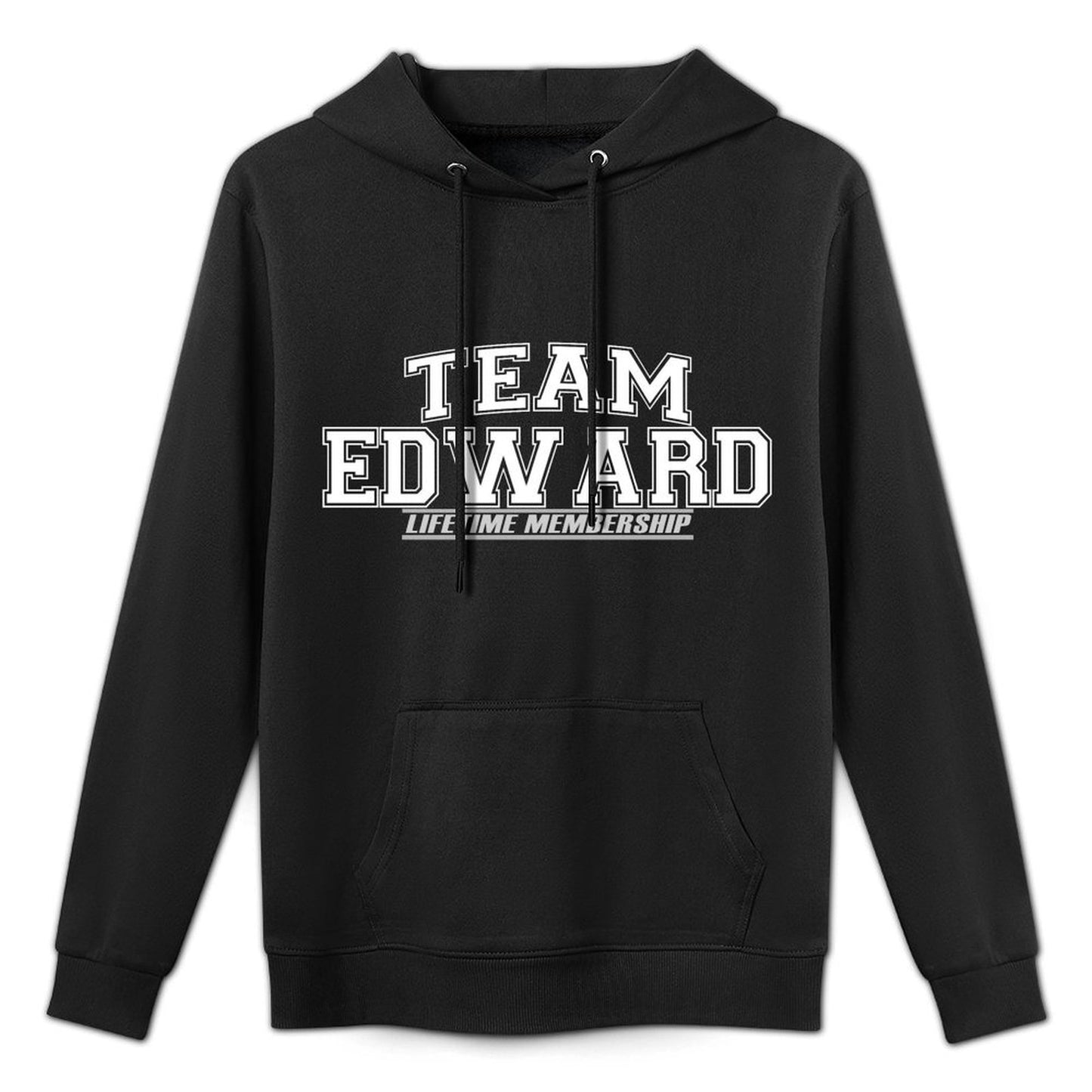 Team Edward First Name Family Reunion Gift Durable Construction Hoodie