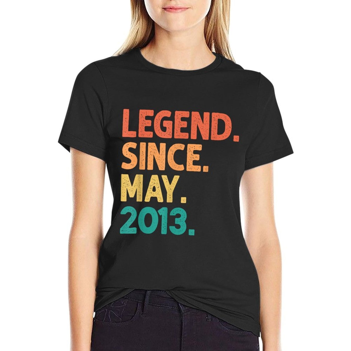 12th Birthday Legend Since May 2013 12 Years Old Vintage Classic T-Shirt