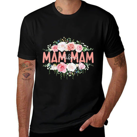 Womens Mam Mam Life Mam Mam Grandma Mam Mam Grandmother  Polyester Blend T-Shirt