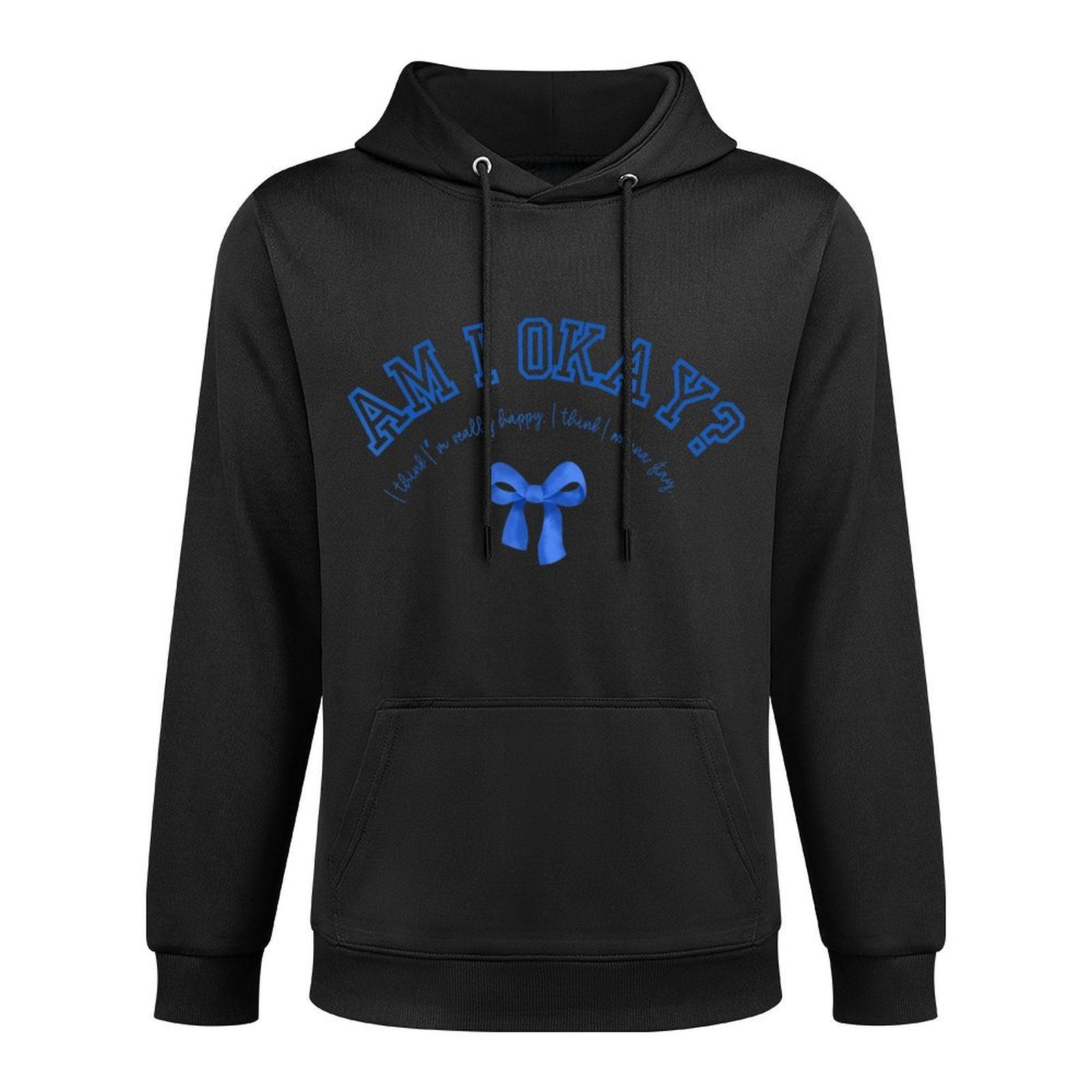 Am I Okay Colorfast Hoodie