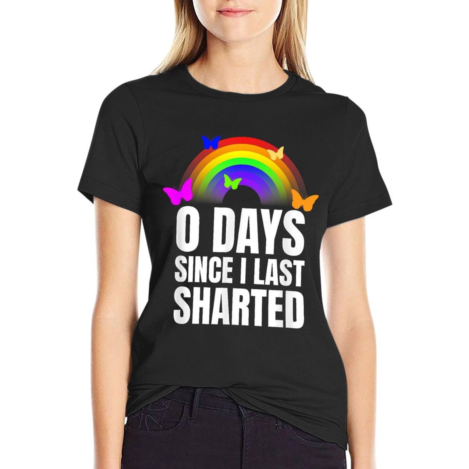 Sharted Joke Sharting Pants Shart Funny Embarrassing Airport  Classic T-Shirt