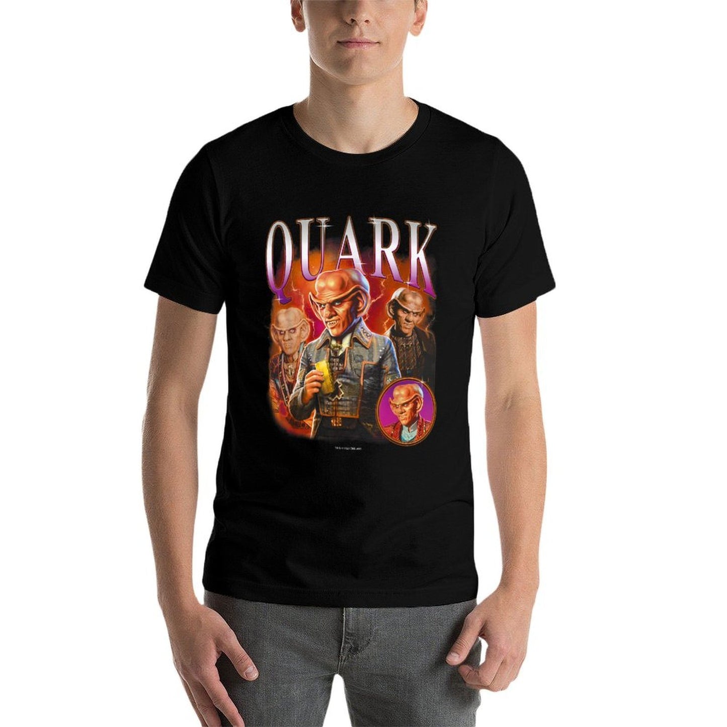 Star Trek Deep Space Nine Quark Heartthrob Fade-proof Color T-Shirt