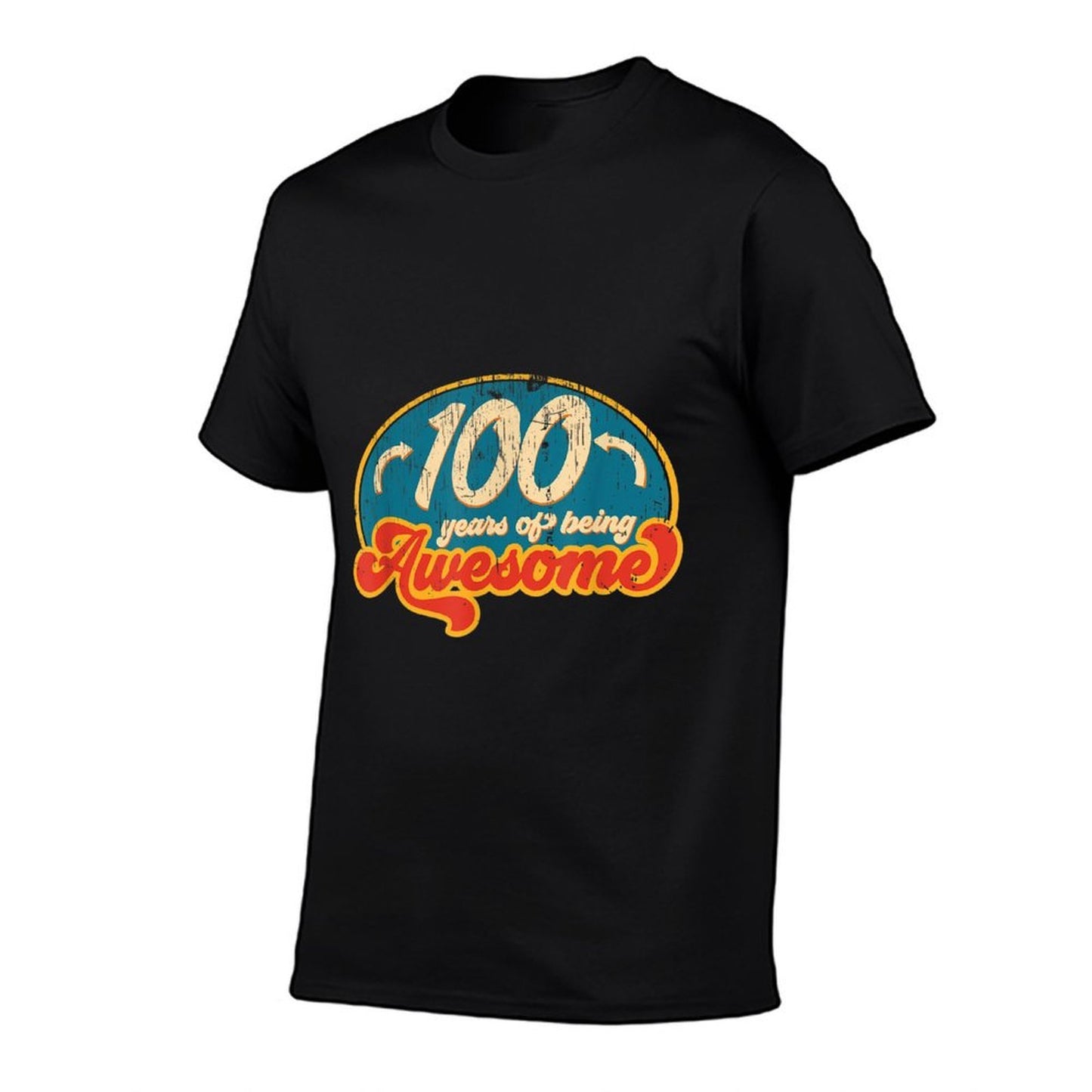 100 Year Old Gifts Retro Vintage 100th Birthday Polyester Blend T-Shirt
