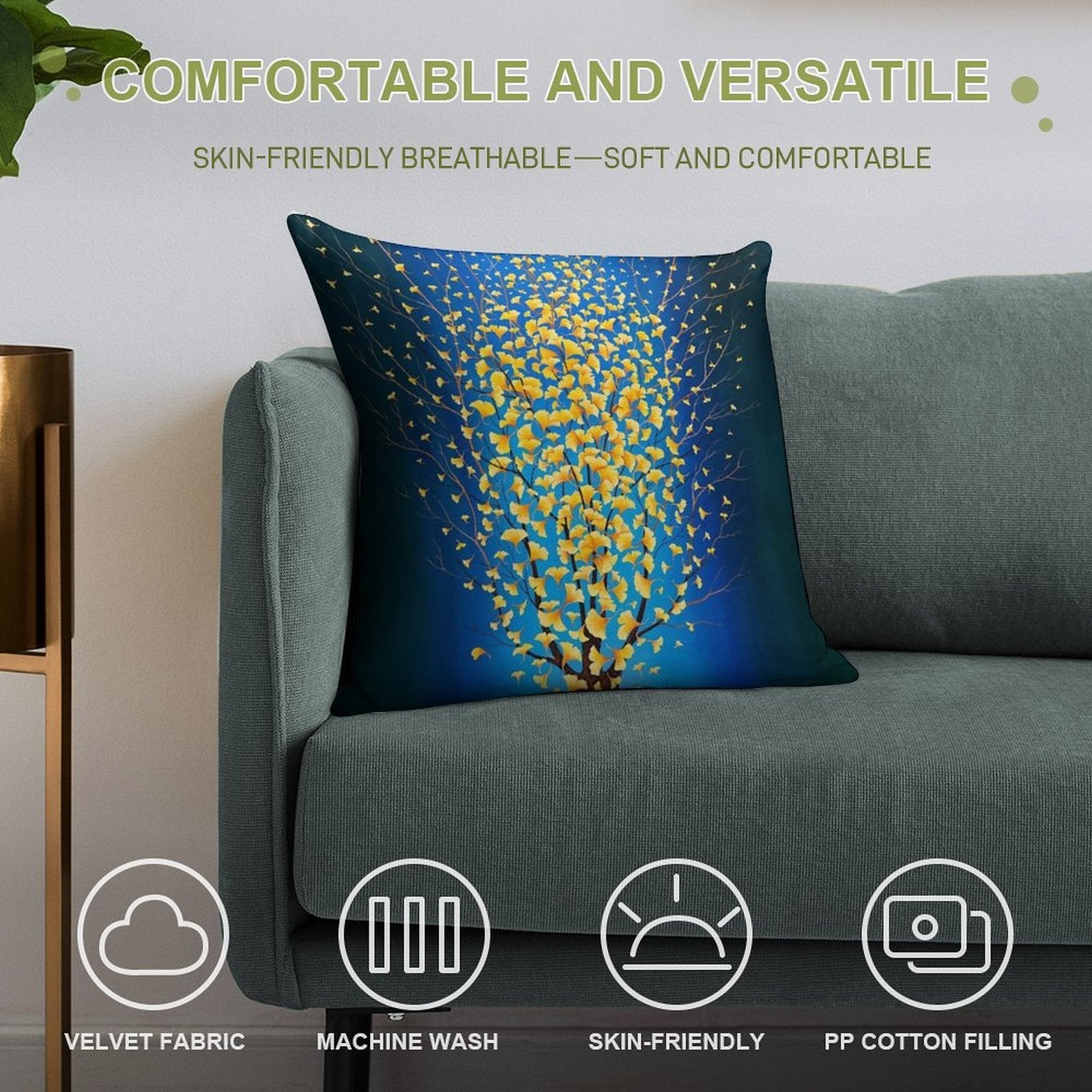 Symphony Soft Warmth Comfort Throw Pillow