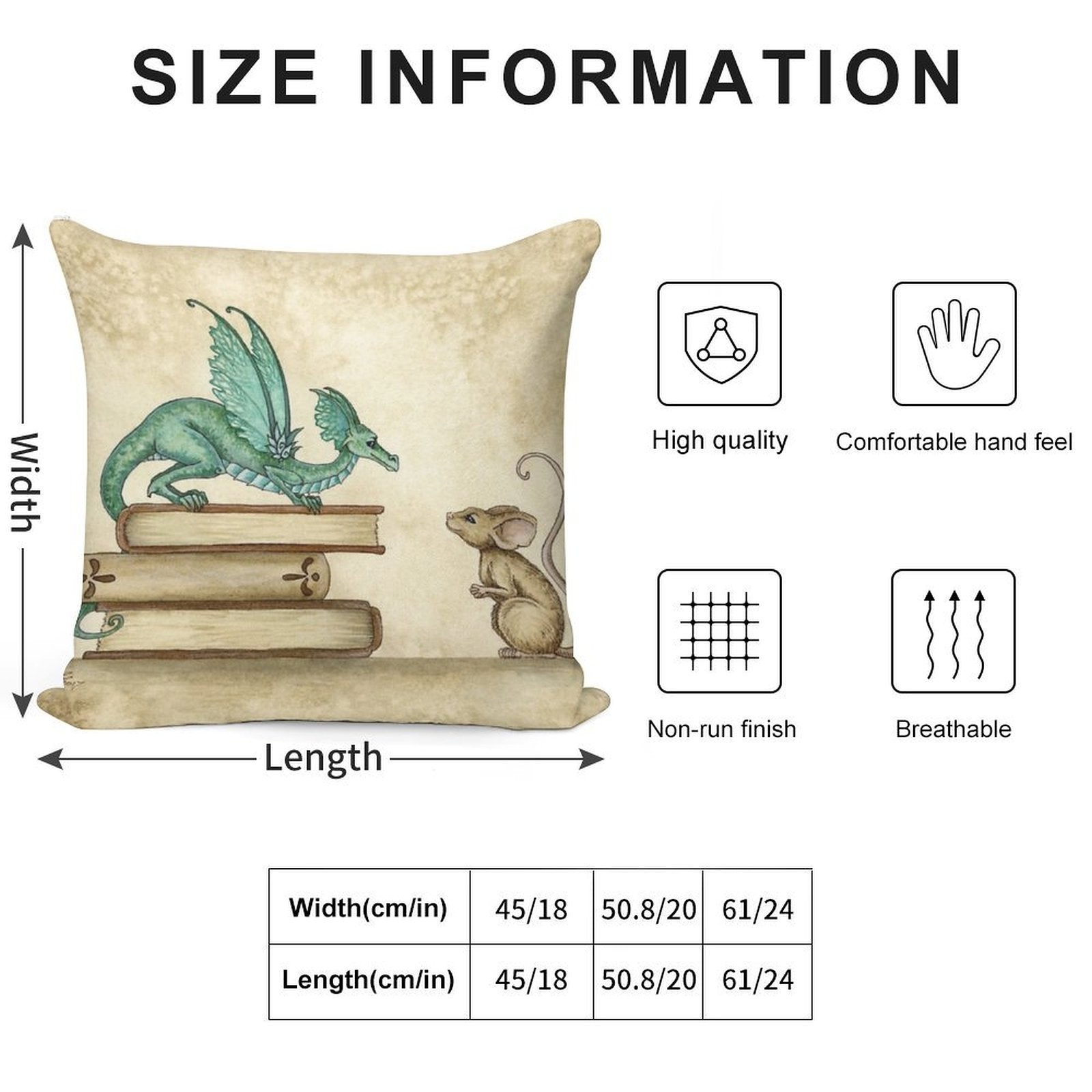 A Curious Encounter Soft Shrink-Resistant Throw Pillow