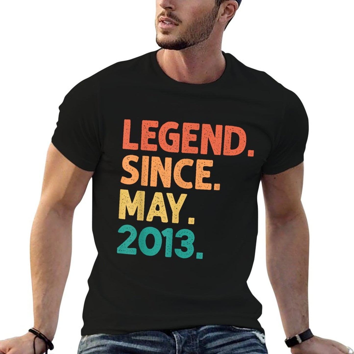 12th Birthday Legend Since May 2013 12 Years Old Vintage Classic T-Shirt